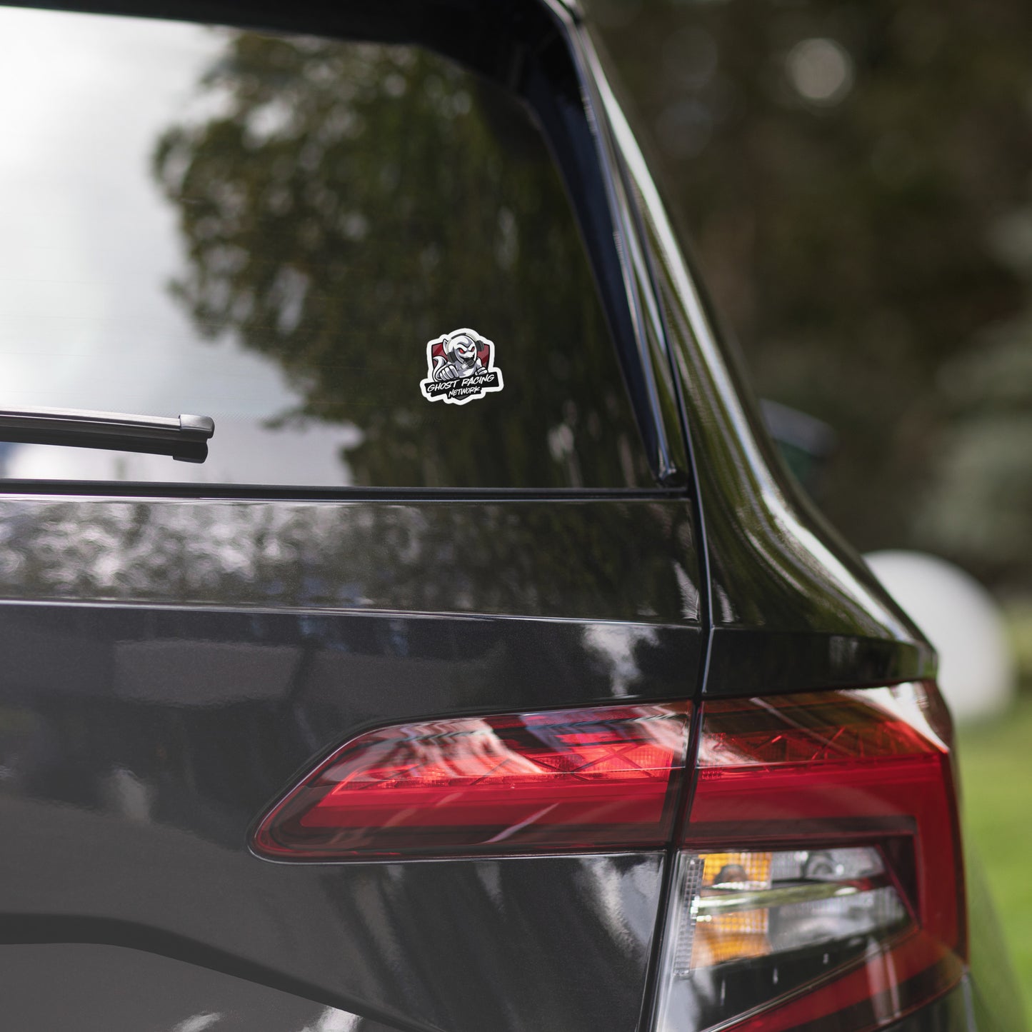 Ghost Racing Network Sticker
