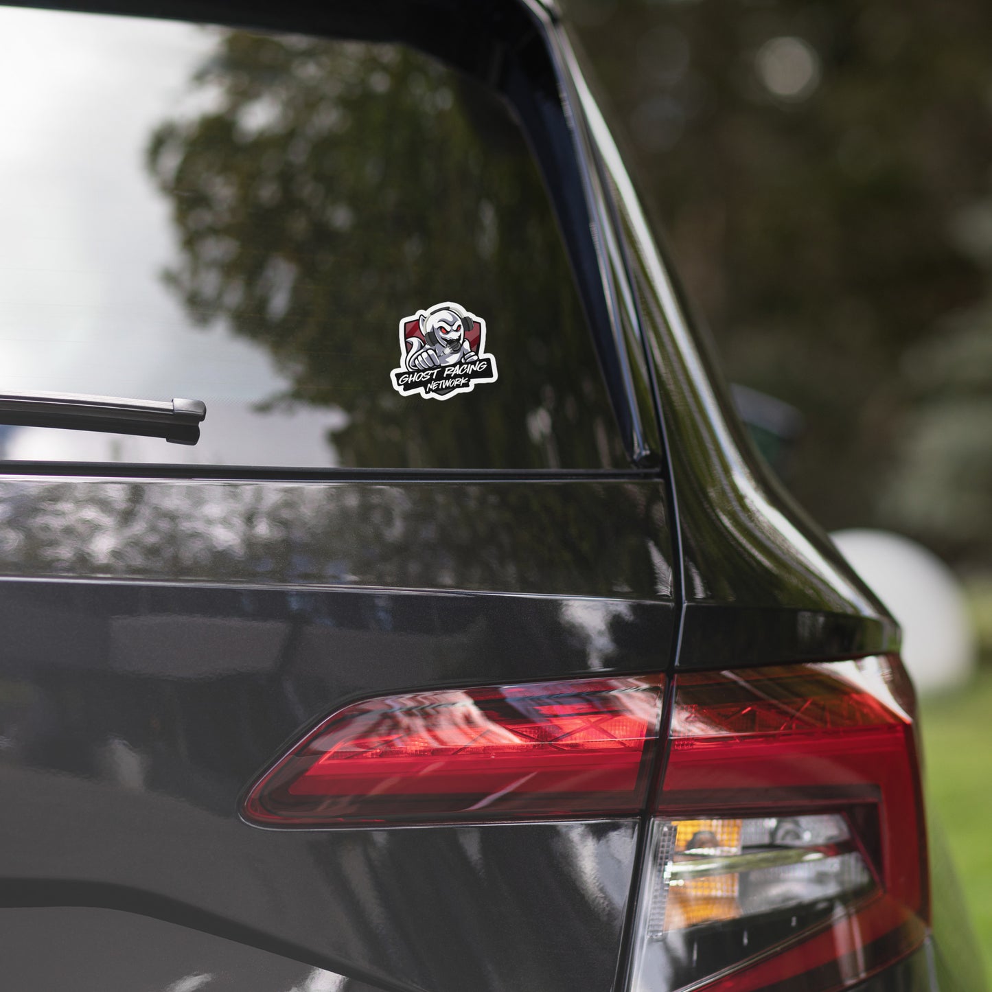 Ghost Racing Network Sticker