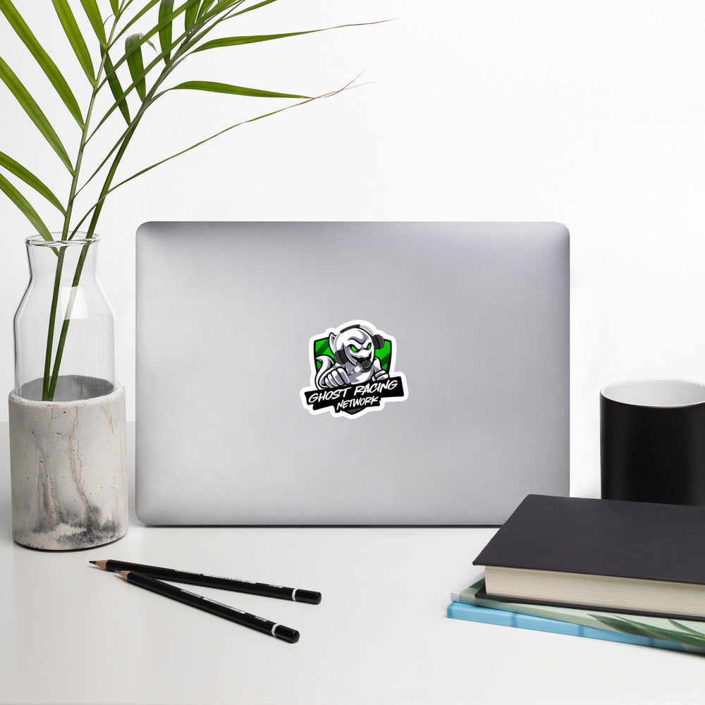 Green Ghost Racing Network Sticker