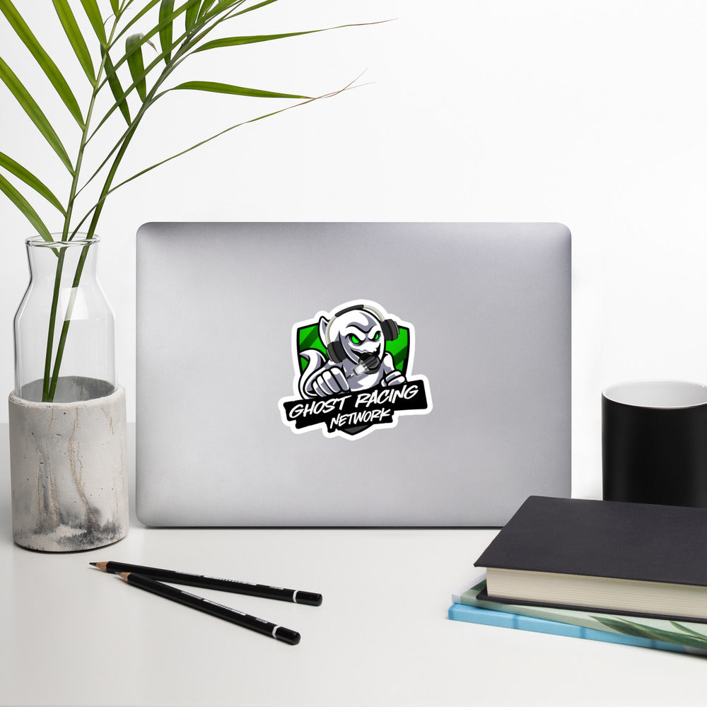 Green Ghost Racing Network Sticker