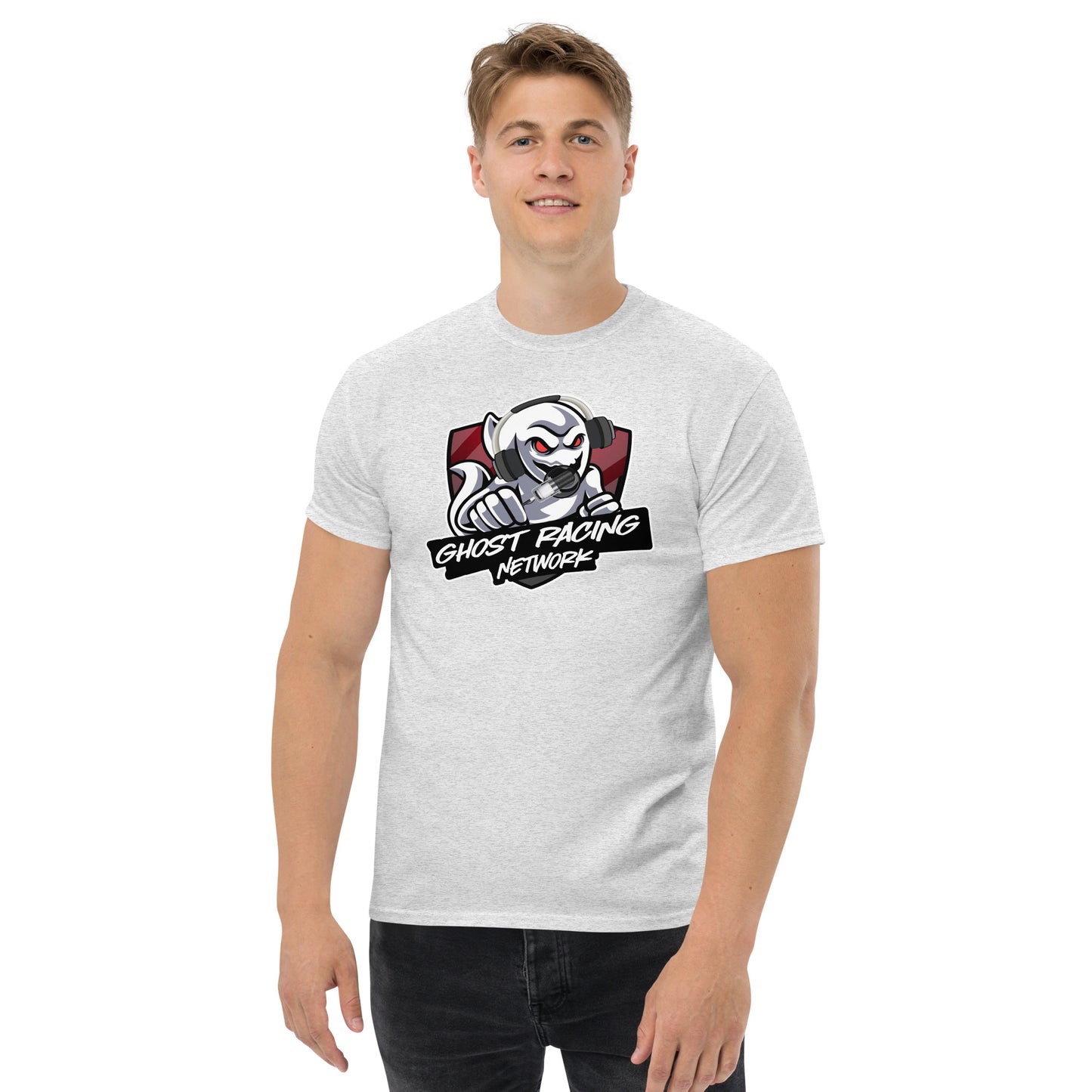 Ghost Racing Network Men’s Classic Tee | Gildan 5000