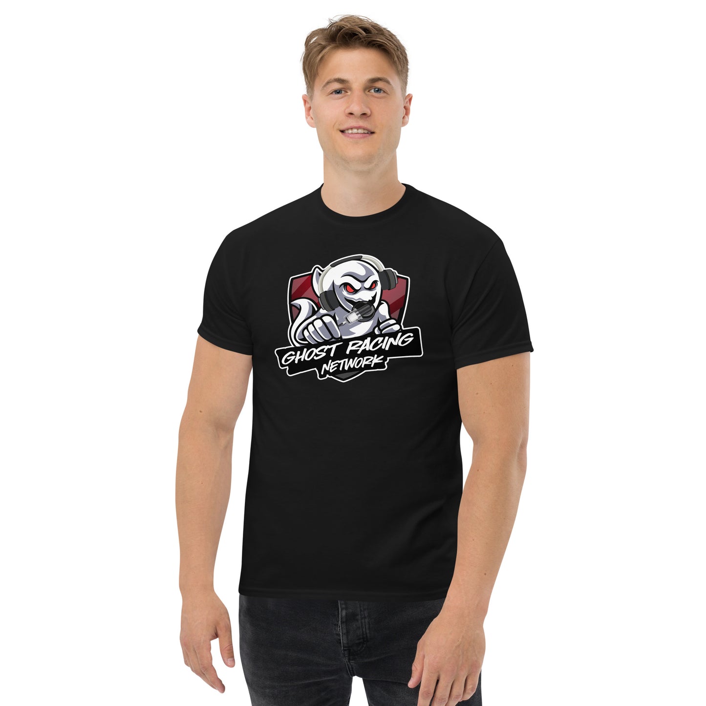 Ghost Racing Network Men’s Classic Tee | Gildan 5000