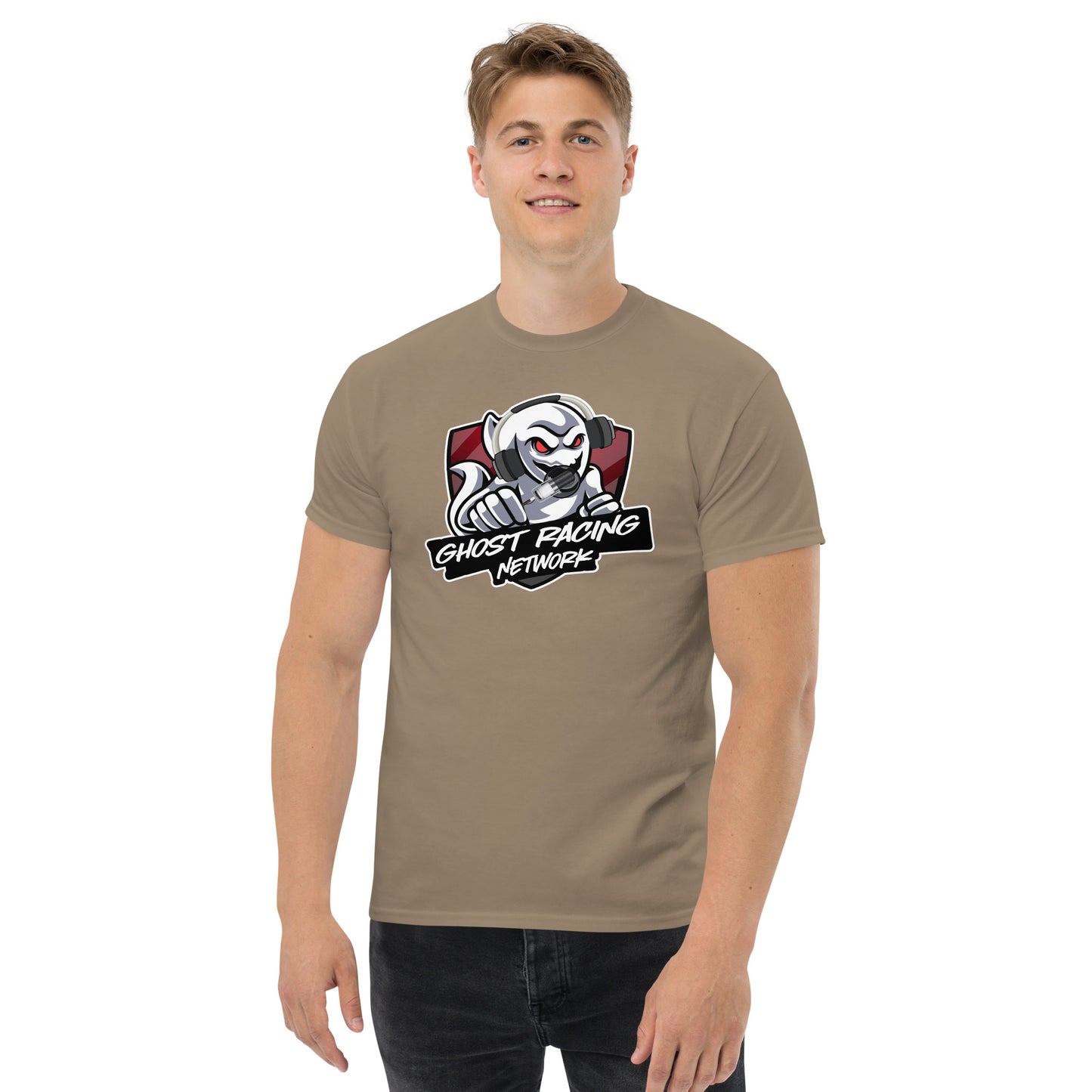 Ghost Racing Network Men’s Classic Tee | Gildan 5000