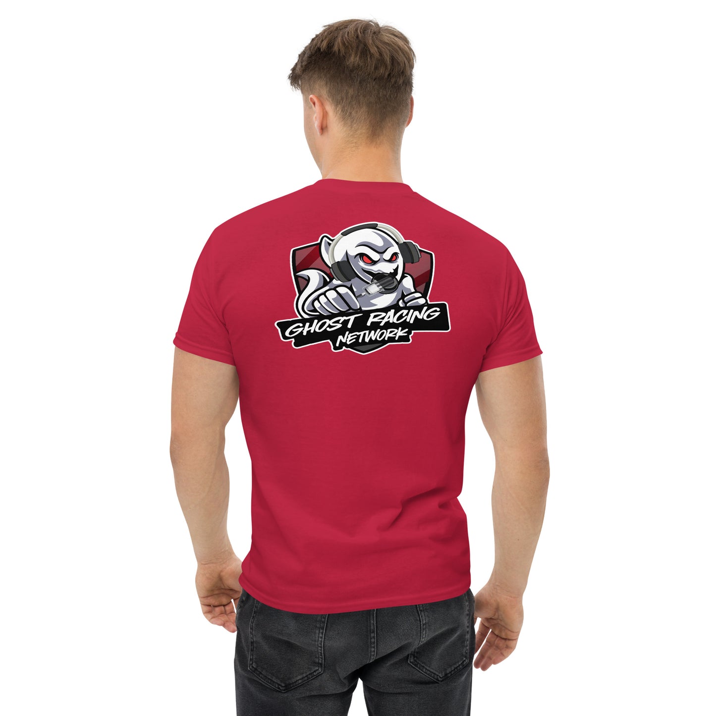 Ghost Racing Network Men’s Classic Tee | Gildan 5000