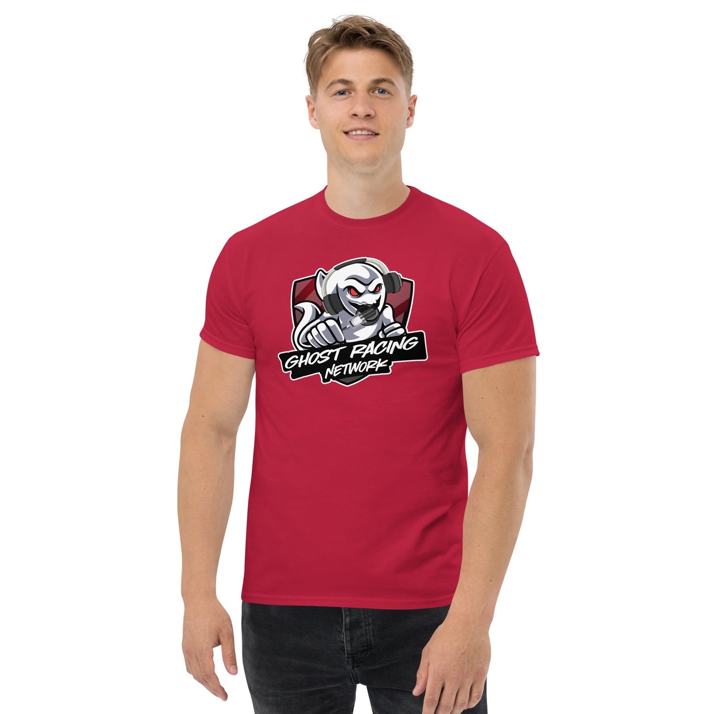 Ghost Racing Network Men’s Classic Tee | Gildan 5000