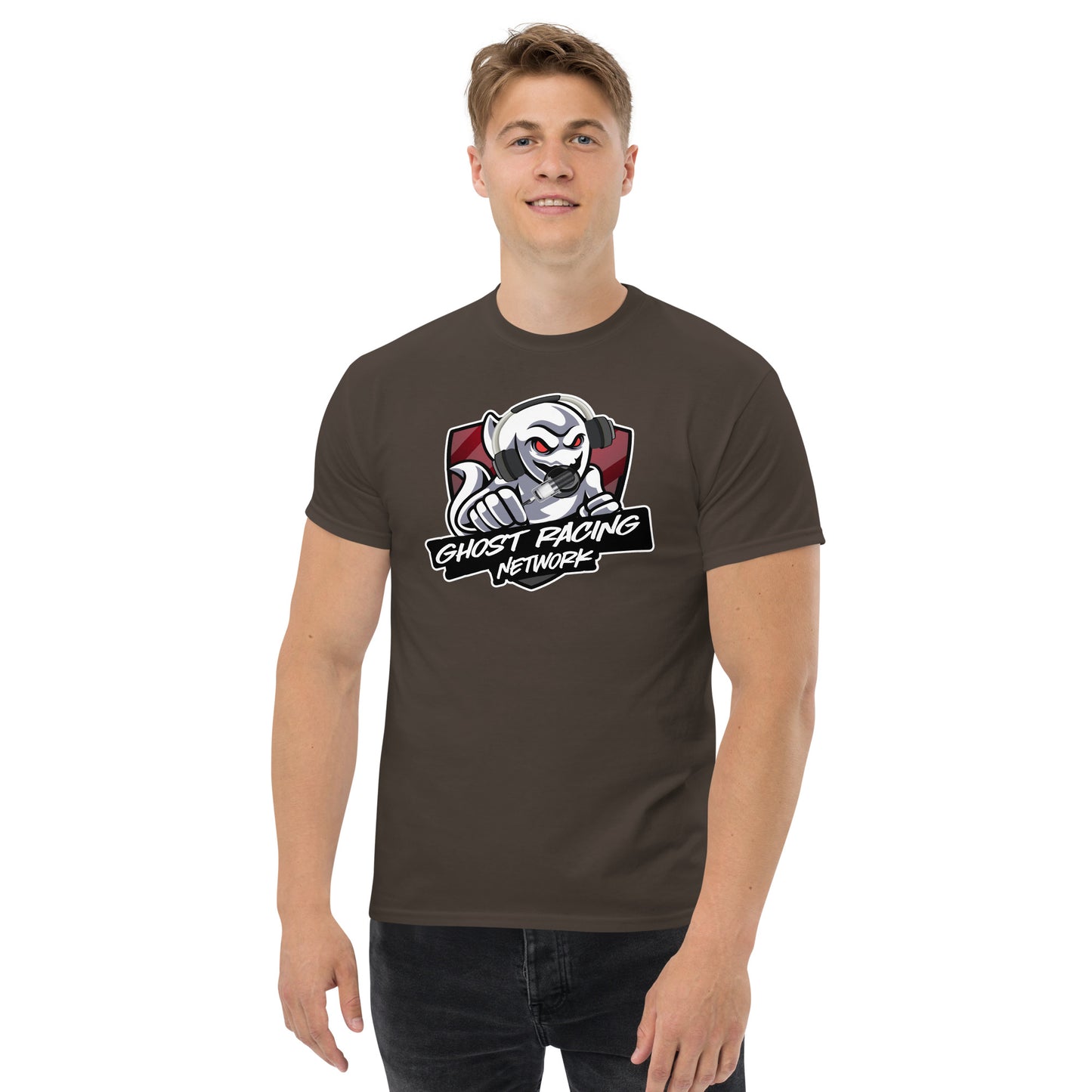 Ghost Racing Network Men’s Classic Tee | Gildan 5000
