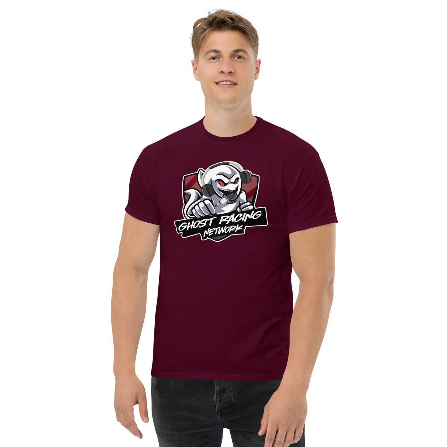 Ghost Racing Network Men’s Classic Tee | Gildan 5000