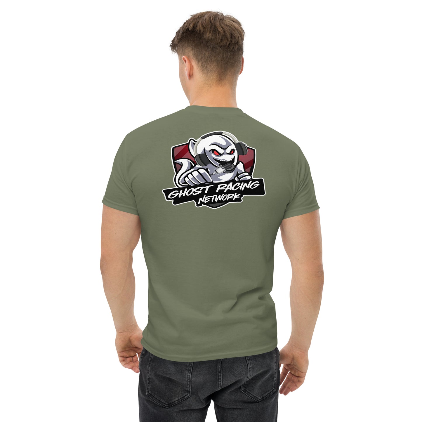 Ghost Racing Network Men’s Classic Tee | Gildan 5000