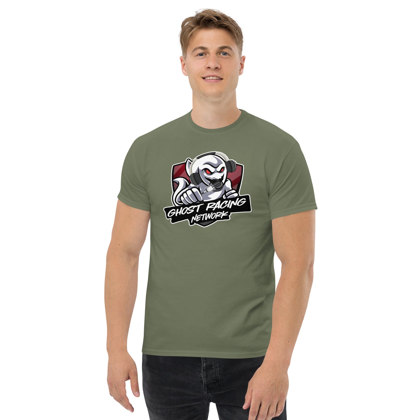 Ghost Racing Network Men’s Classic Tee | Gildan 5000