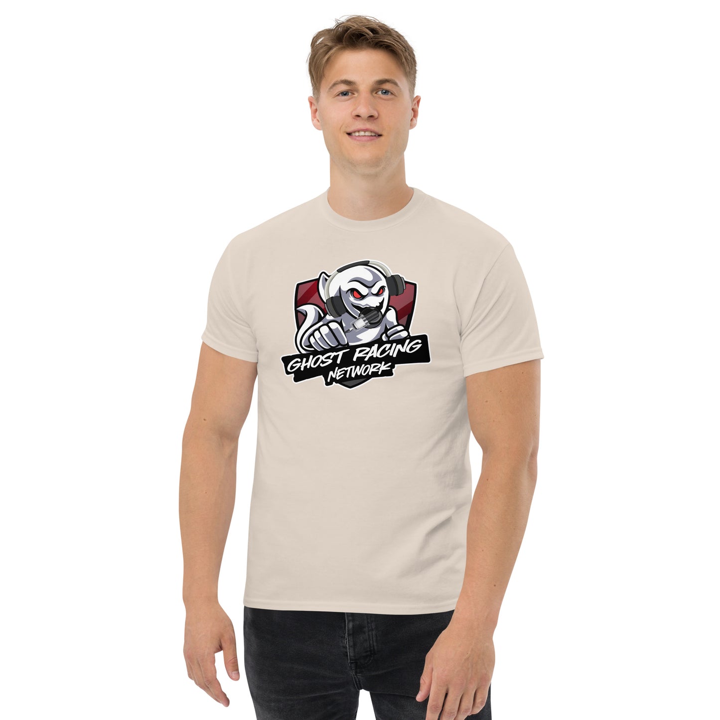 Ghost Racing Network Men’s Classic Tee | Gildan 5000