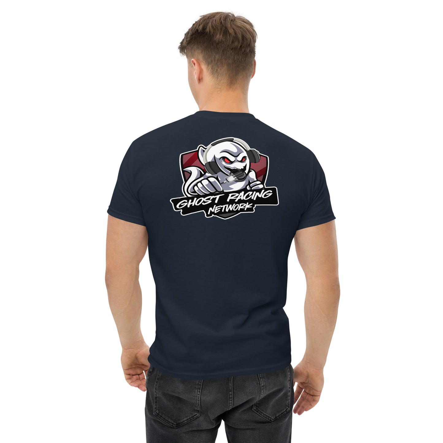 Ghost Racing Network Men’s Classic Tee | Gildan 5000