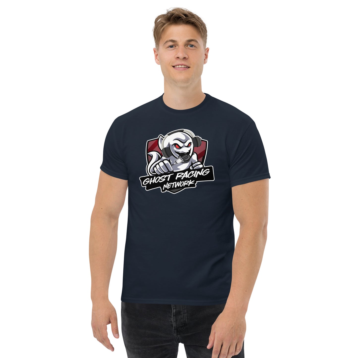 Ghost Racing Network Men’s Classic Tee | Gildan 5000