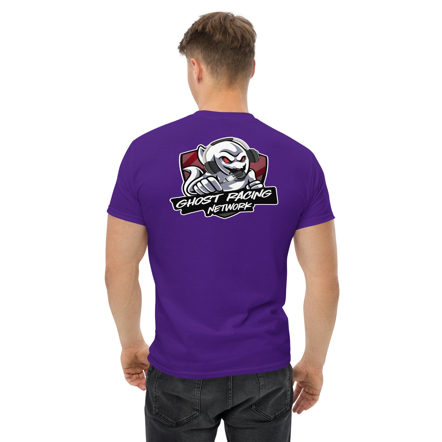 Ghost Racing Network Men’s Classic Tee | Gildan 5000
