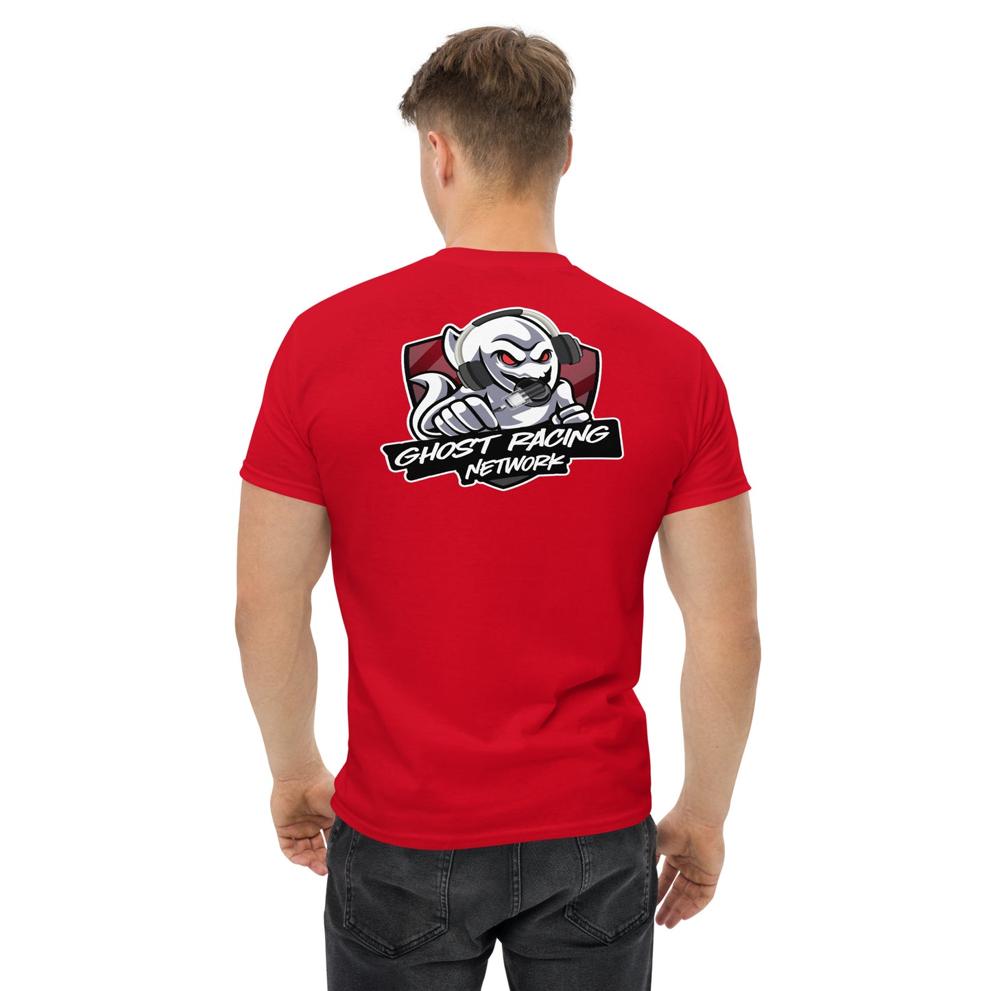 Ghost Racing Network Men’s Classic Tee | Gildan 5000