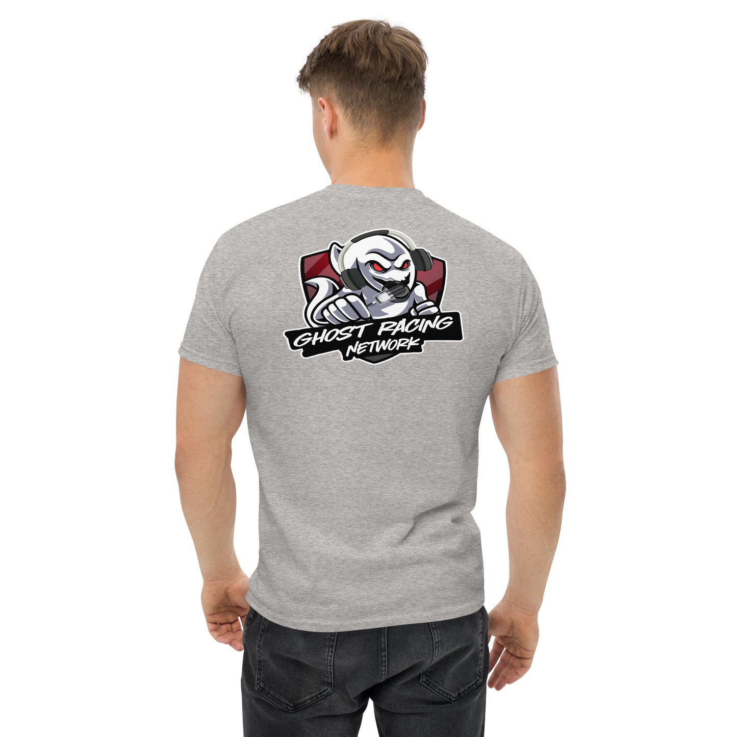 Ghost Racing Network Men’s Classic Tee | Gildan 5000