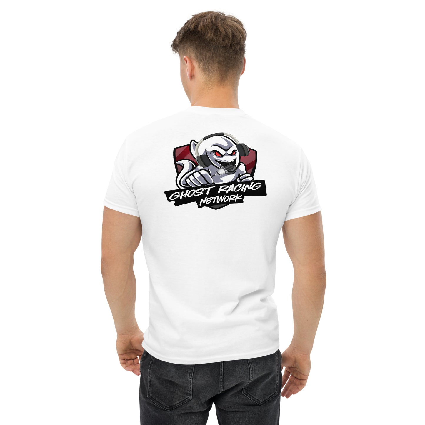 Ghost Racing Network Men’s Classic Tee | Gildan 5000