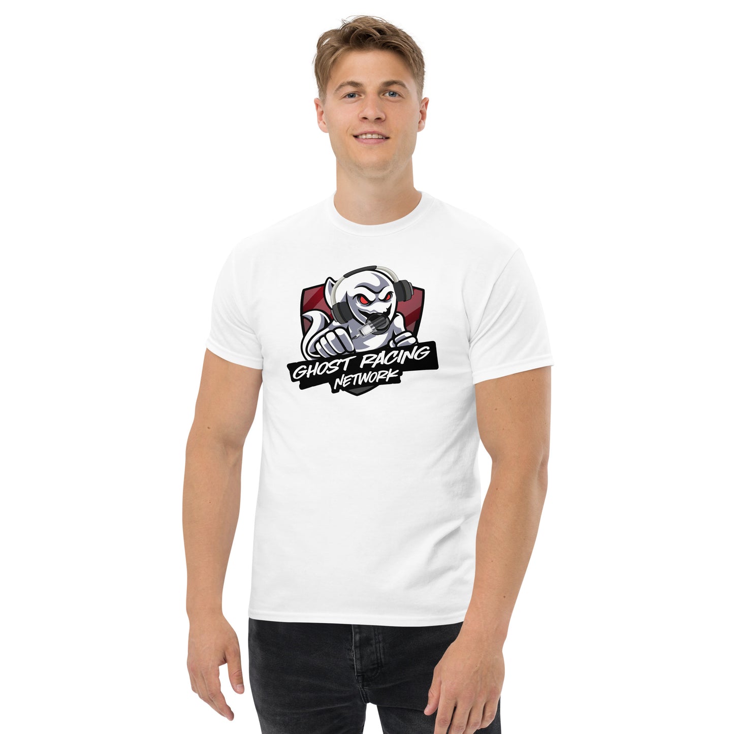 Ghost Racing Network Men’s Classic Tee | Gildan 5000