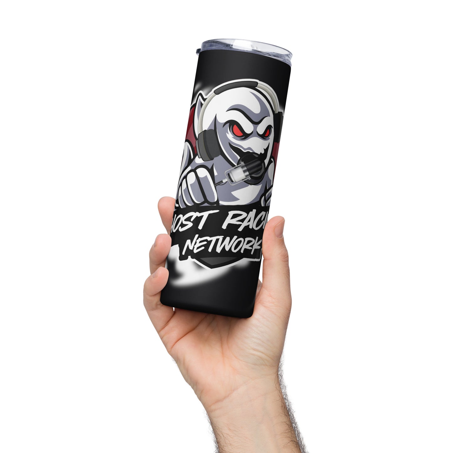 Ghost Racing Network Stainless steel tumbler