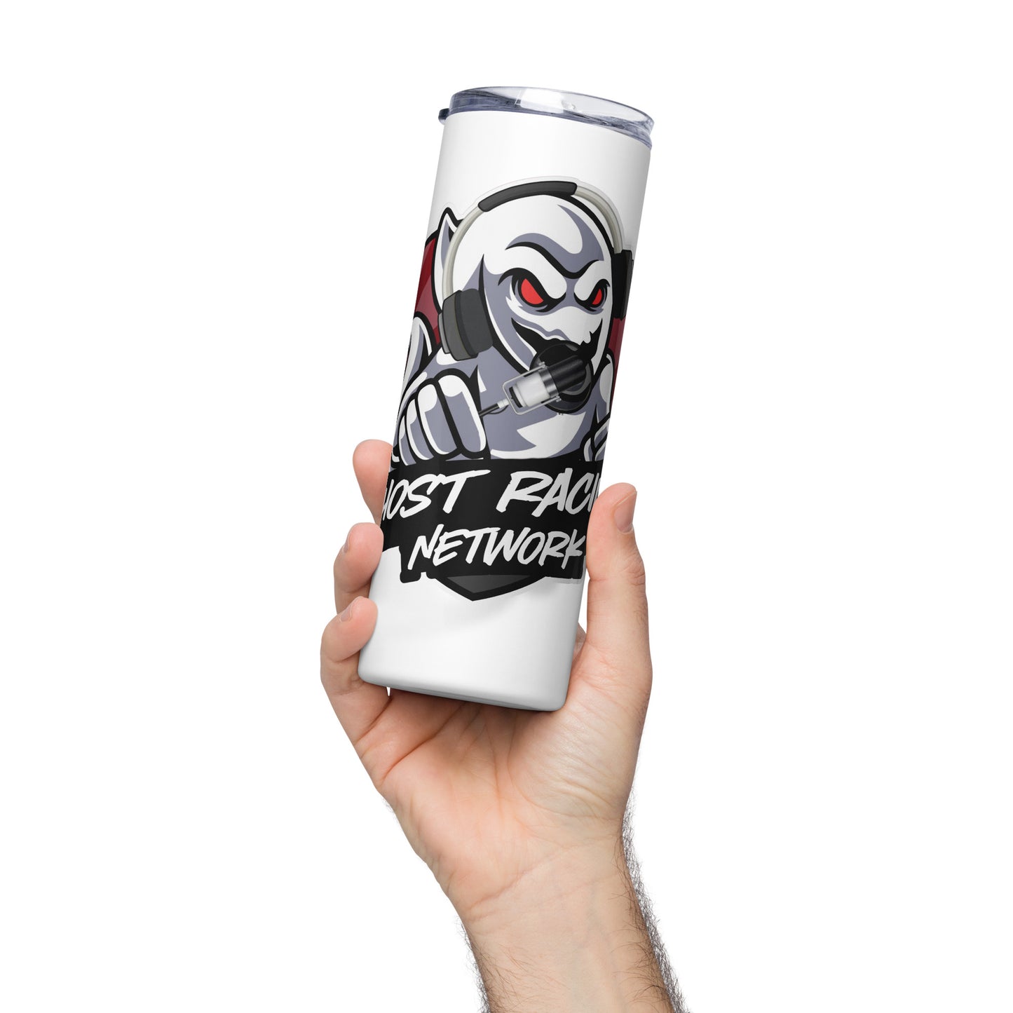 Ghost Racing Network Stainless steel tumbler