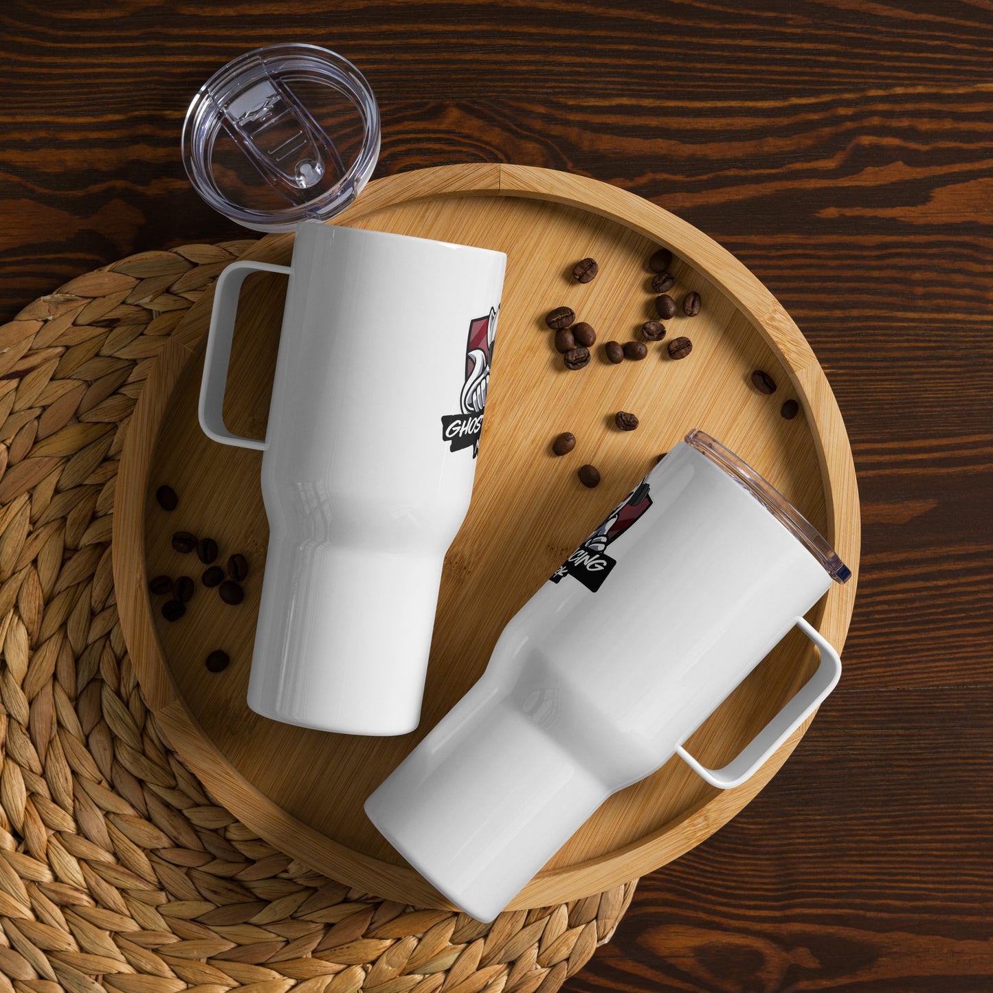Ghost Racing Network Travel mug