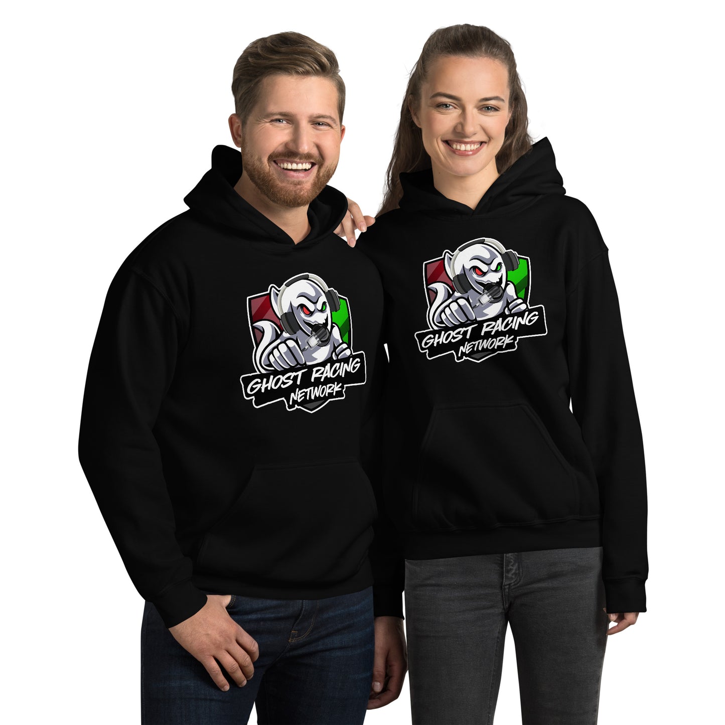 Mixed Ghost Racing Network Unisex Hoodie | Gildan 18500