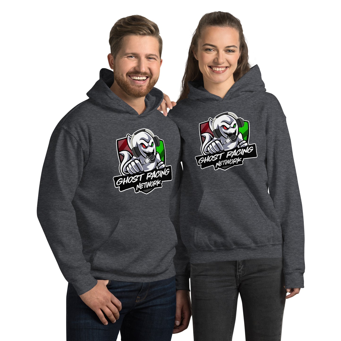 Mixed Ghost Racing Network Unisex Hoodie | Gildan 18500