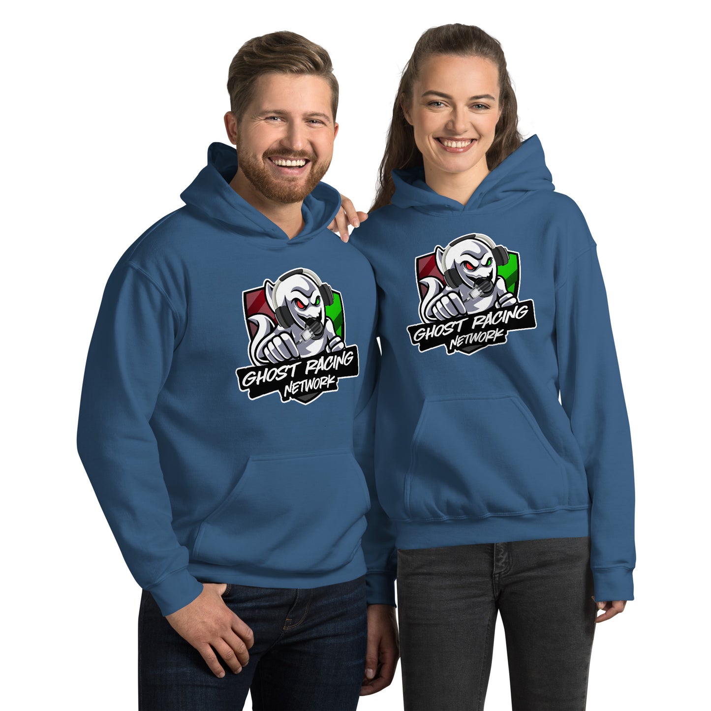 Mixed Ghost Racing Network Unisex Hoodie | Gildan 18500
