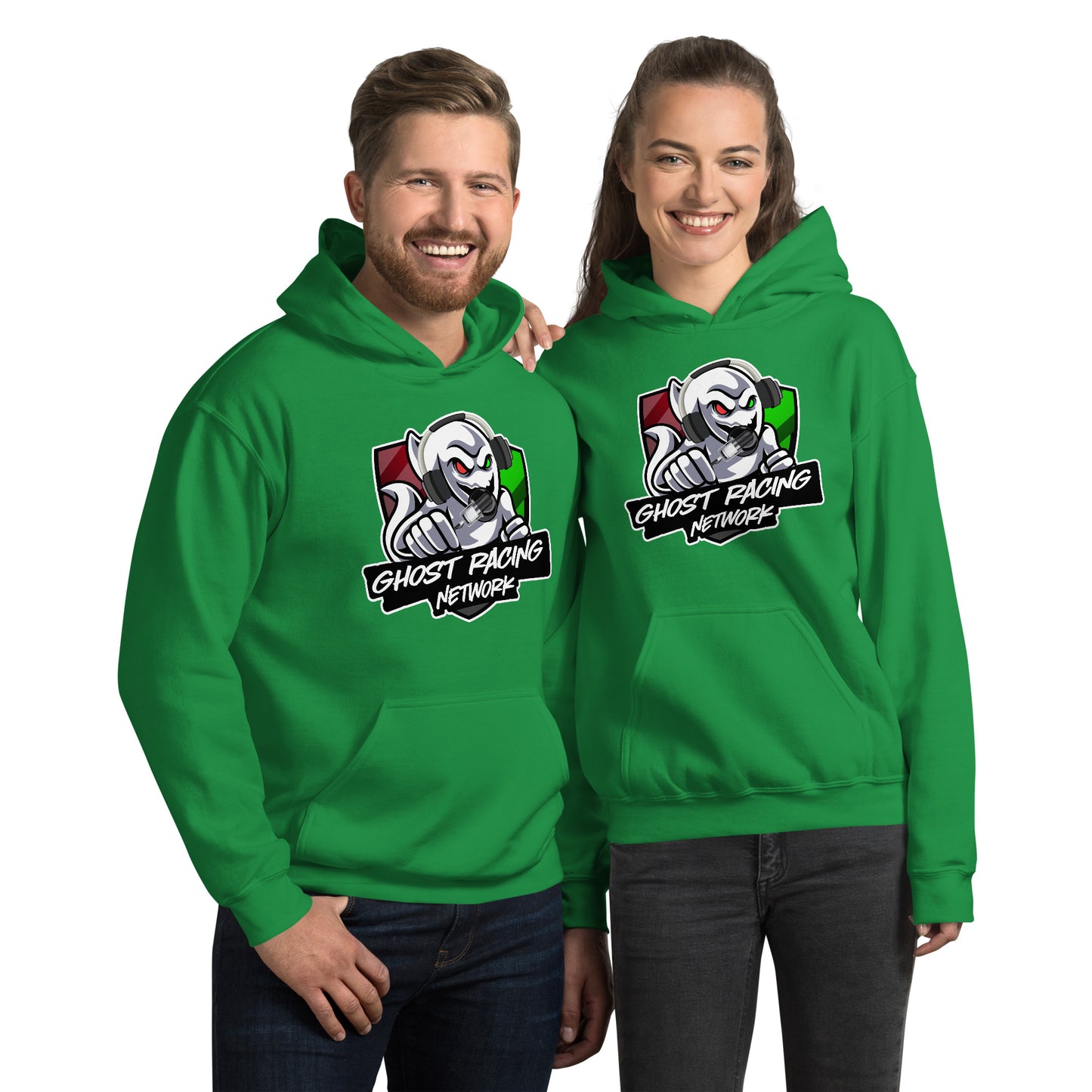 Mixed Ghost Racing Network Unisex Hoodie | Gildan 18500