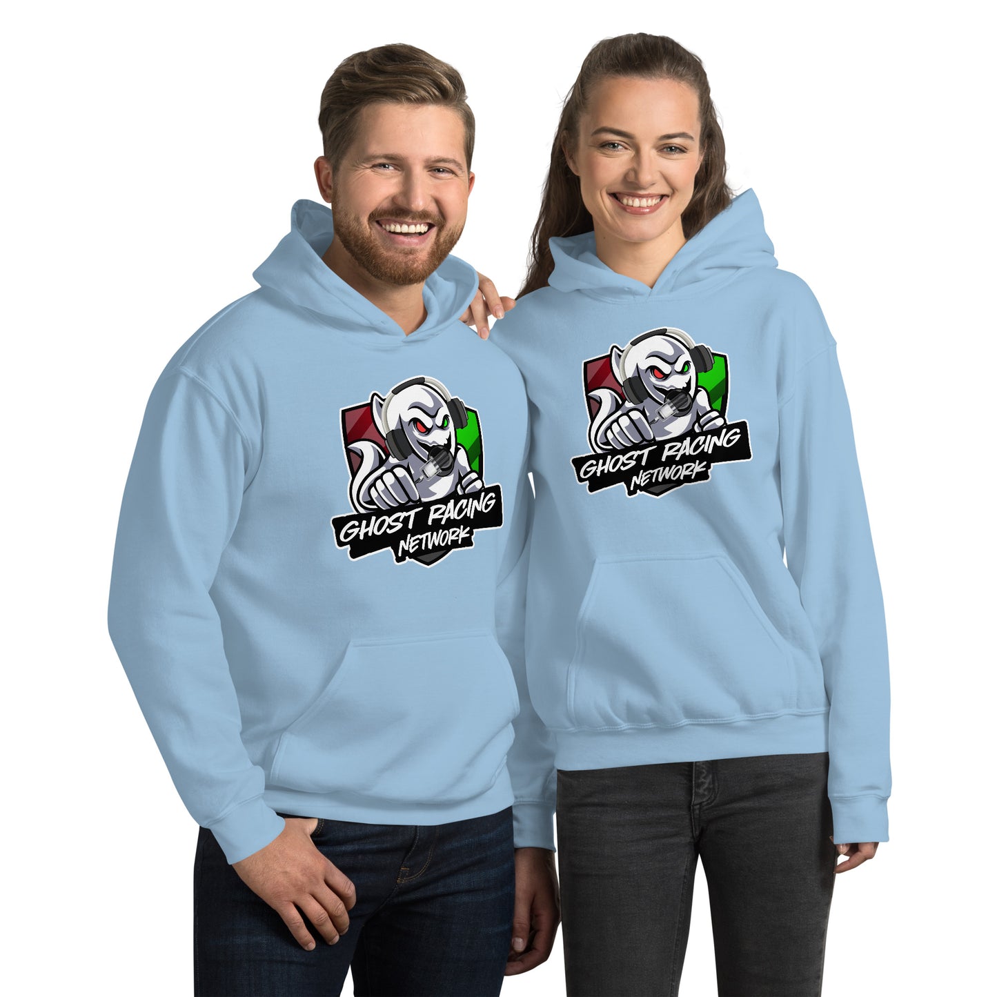 Mixed Ghost Racing Network Unisex Hoodie | Gildan 18500