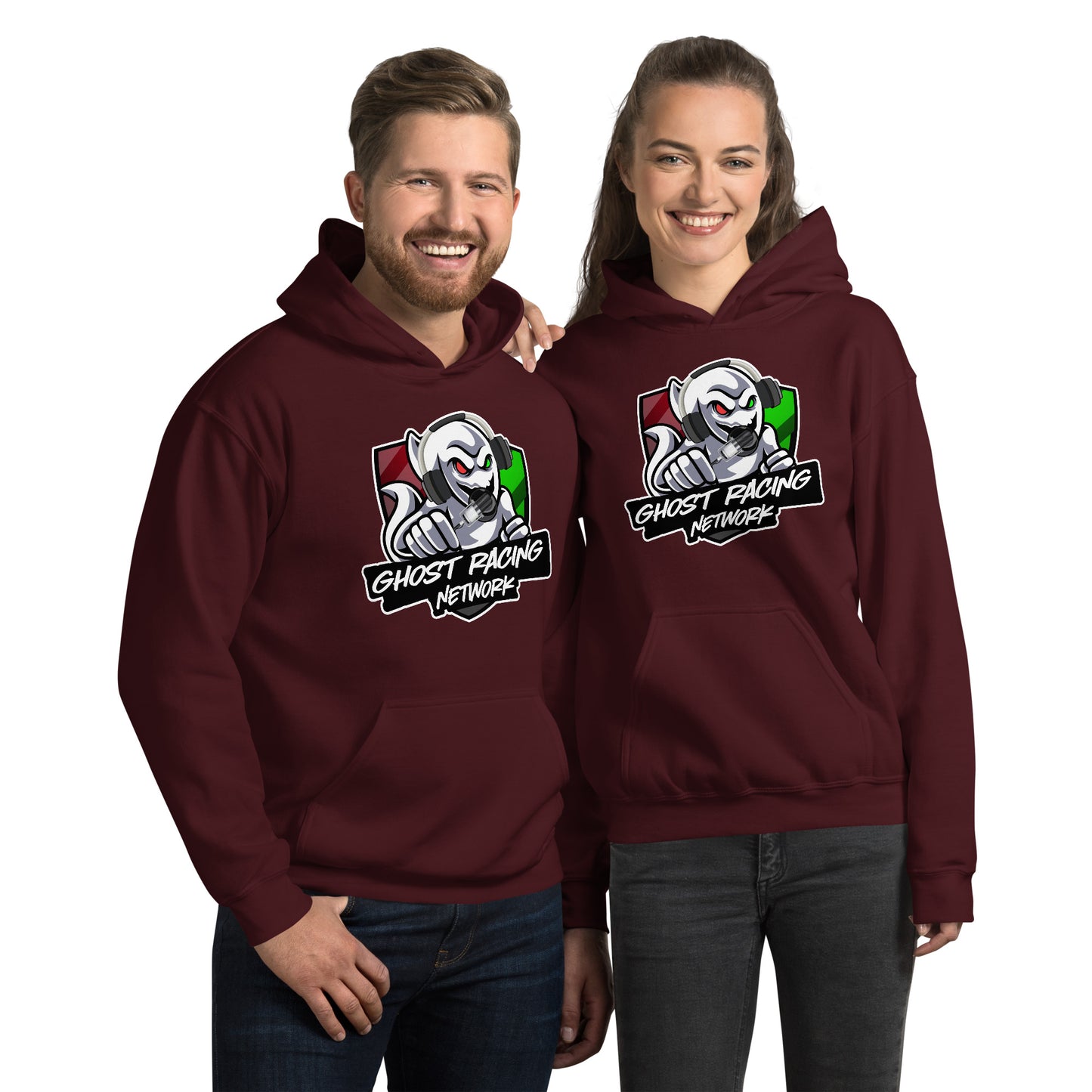 Mixed Ghost Racing Network Unisex Hoodie | Gildan 18500