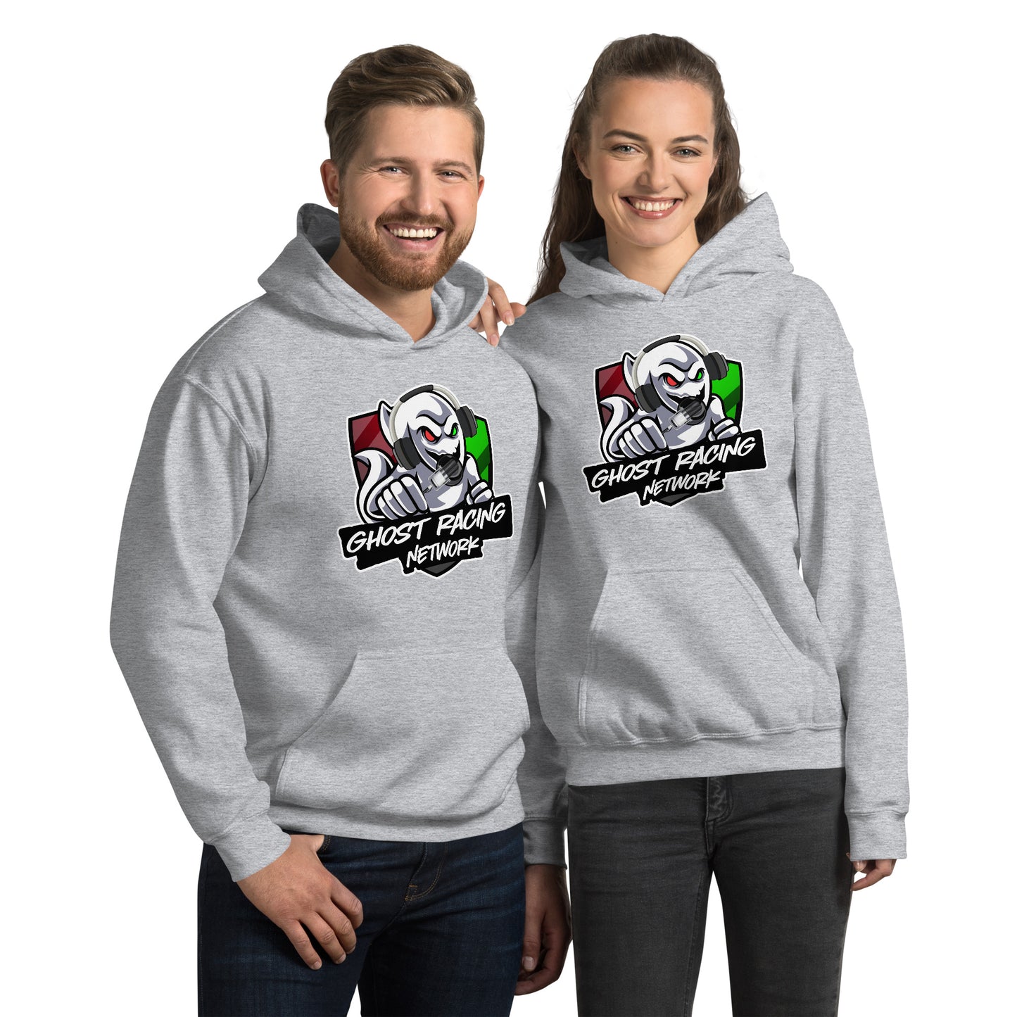 Mixed Ghost Racing Network Unisex Hoodie | Gildan 18500