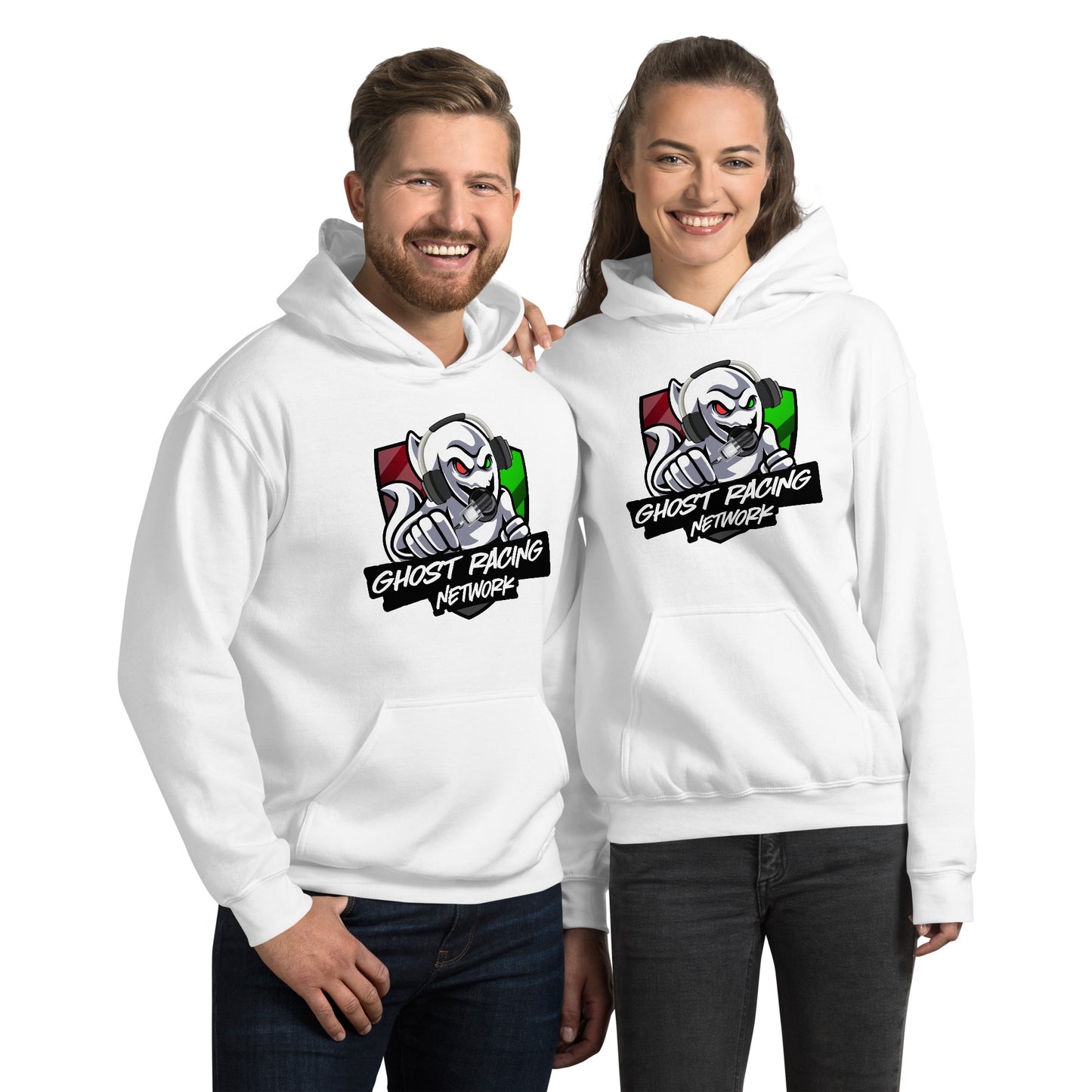 Mixed Ghost Racing Network Unisex Hoodie | Gildan 18500
