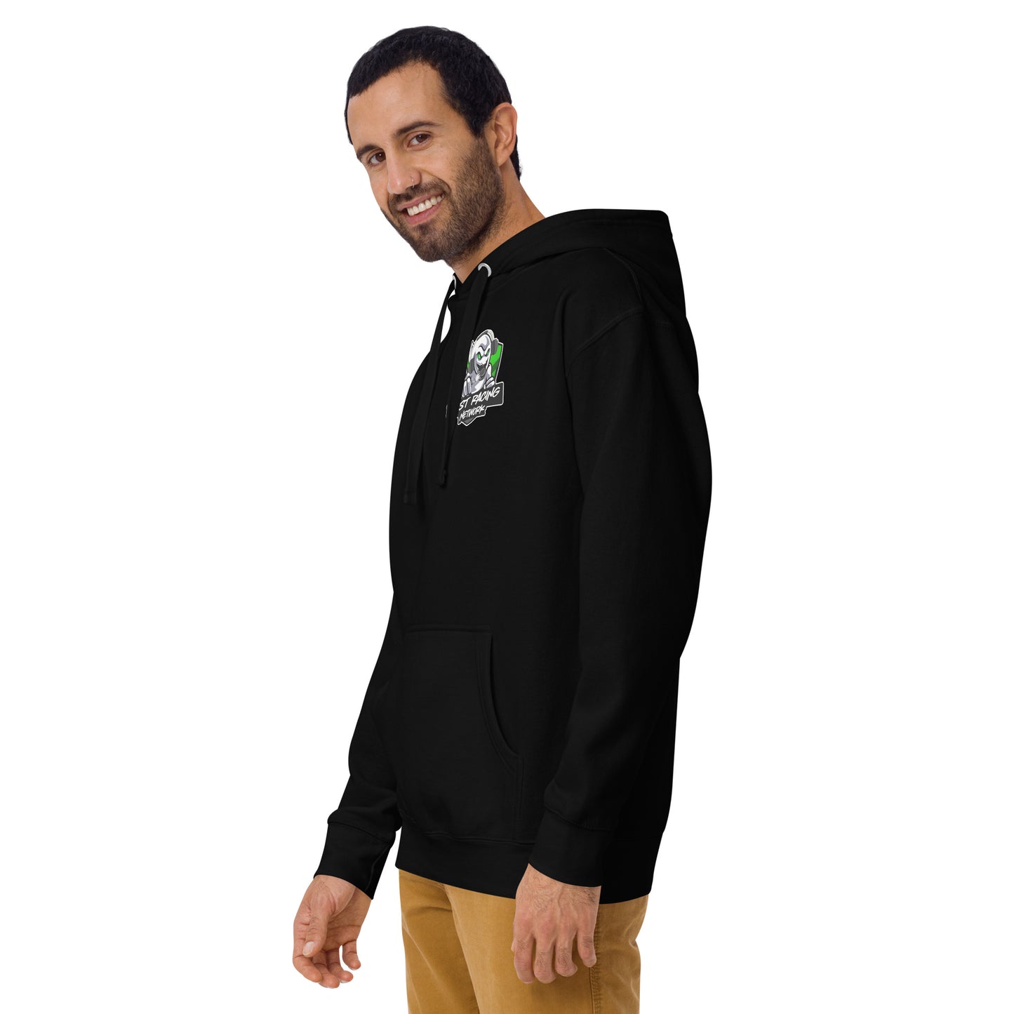 Green Ghost Racing Network Unisex Premium Hoodie | Cotton Heritage M2580