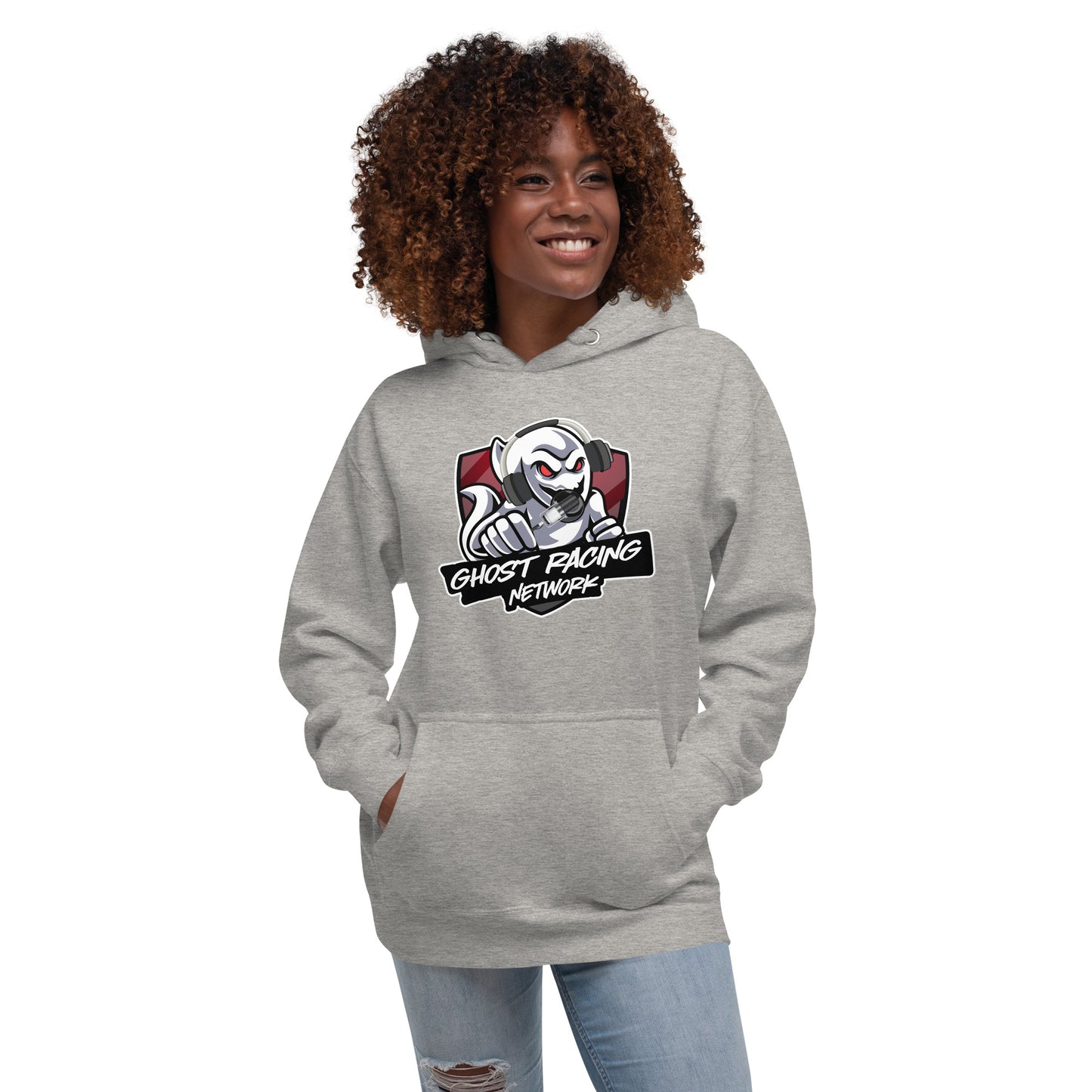 Ghost Racing Network Unisex Premium Hoodie | Cotton Heritage M2580