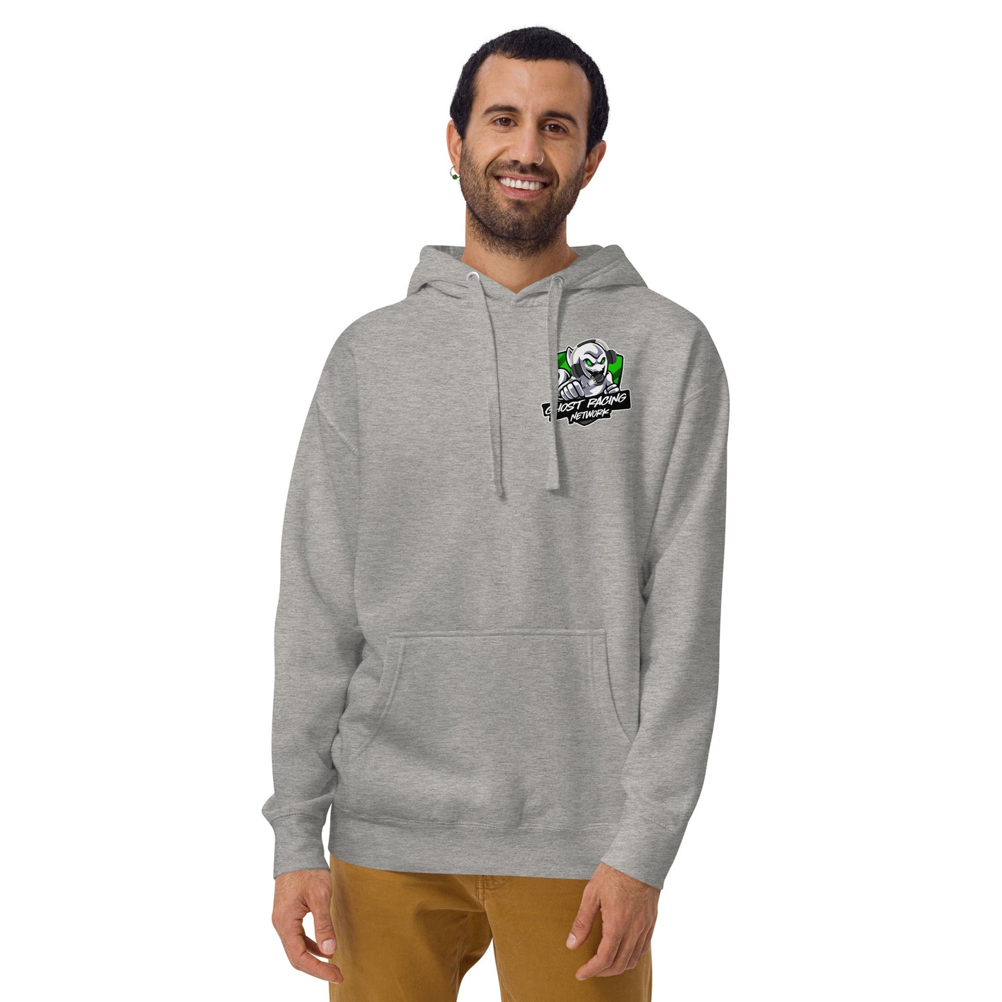 Green Ghost Racing Network Unisex Premium Hoodie | Cotton Heritage M2580