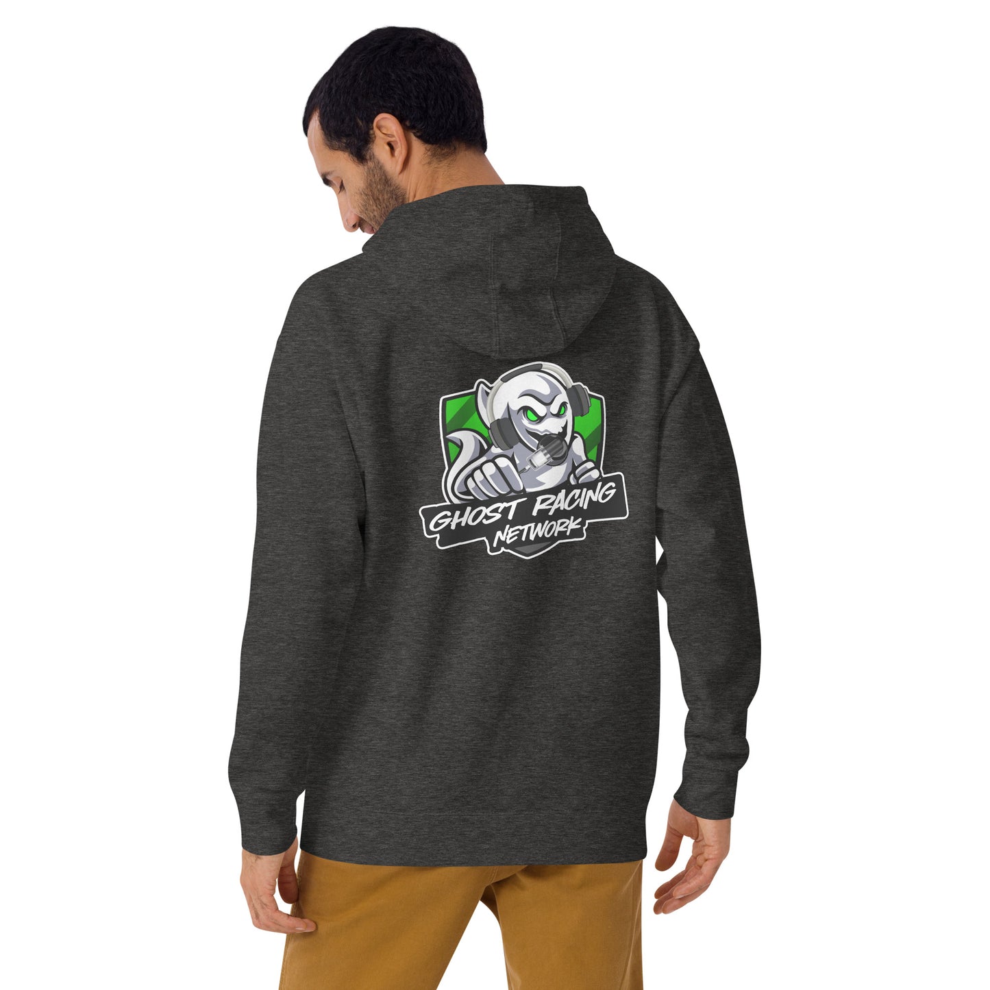 Green Ghost Racing Network Unisex Premium Hoodie | Cotton Heritage M2580
