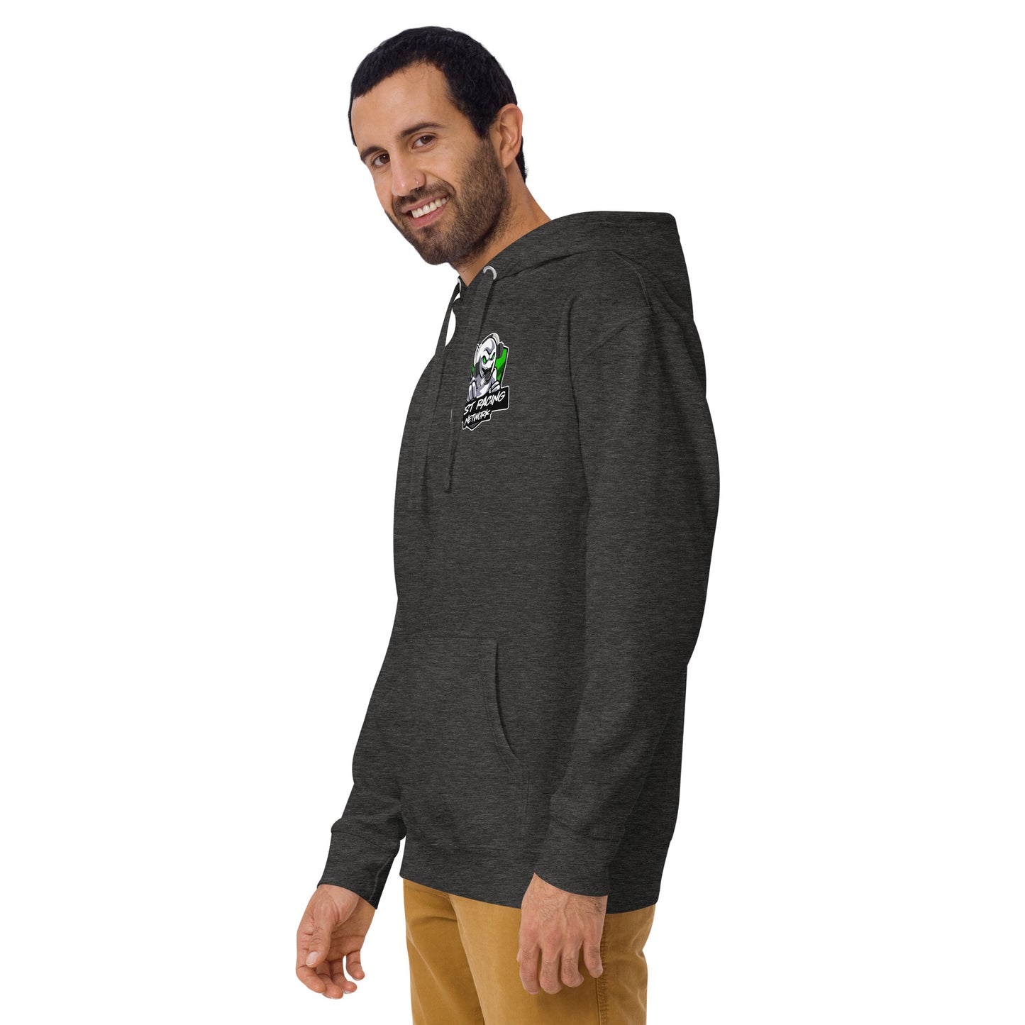 Green Ghost Racing Network Unisex Premium Hoodie | Cotton Heritage M2580