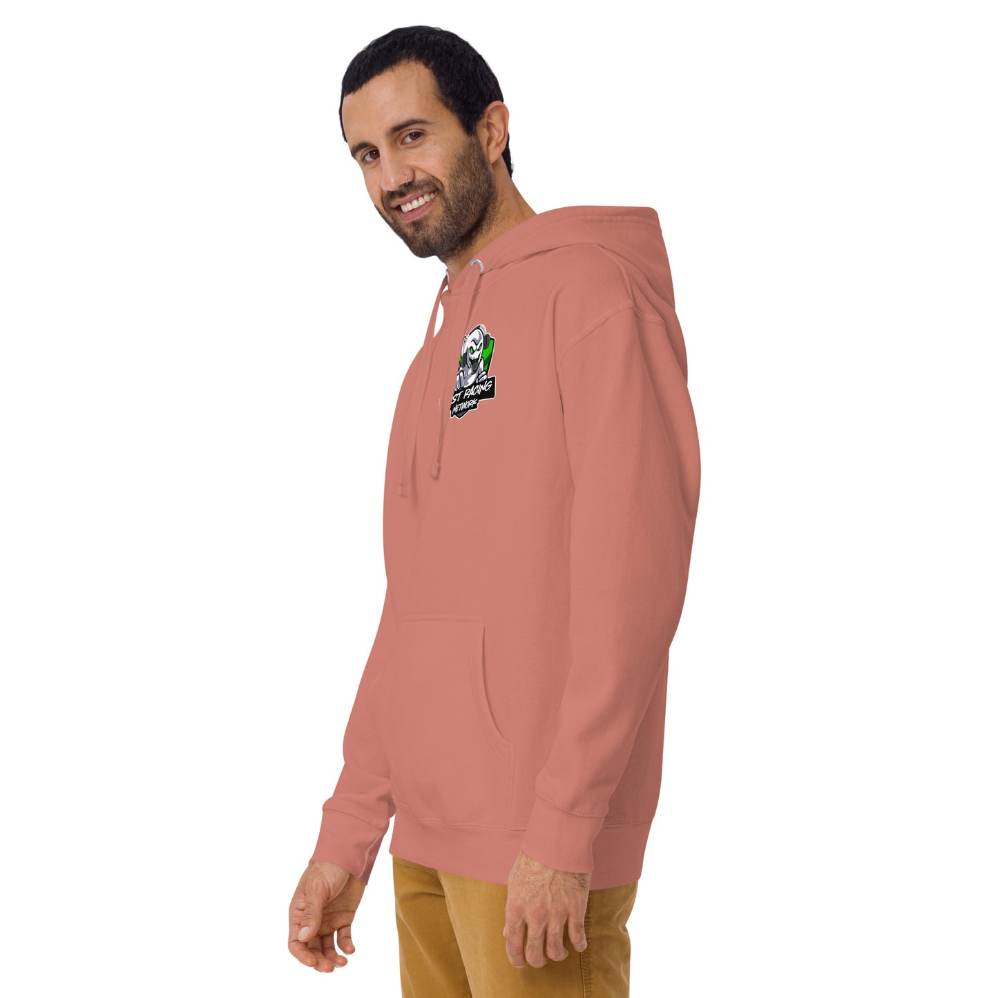 Green Ghost Racing Network Unisex Premium Hoodie | Cotton Heritage M2580