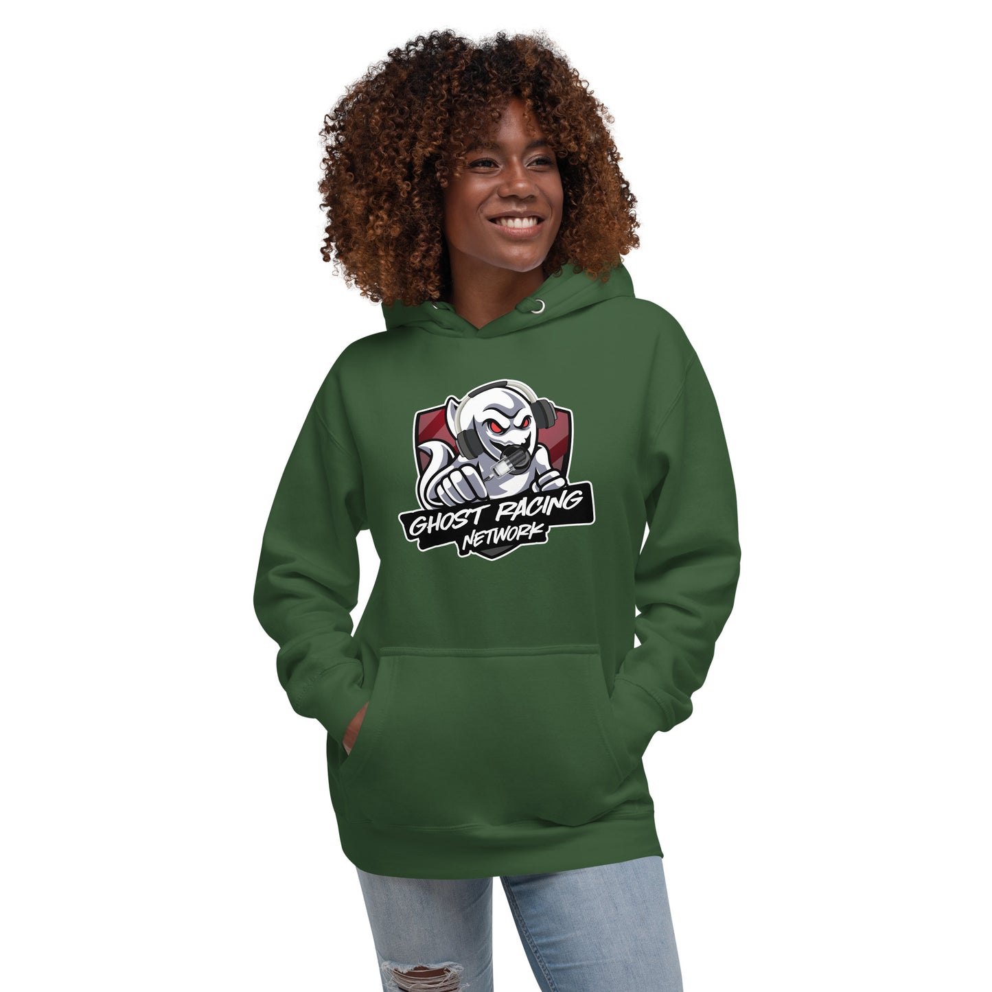 Ghost Racing Network Unisex Premium Hoodie | Cotton Heritage M2580