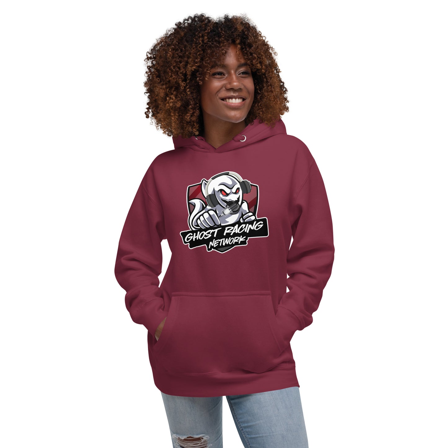 Ghost Racing Network Unisex Premium Hoodie | Cotton Heritage M2580