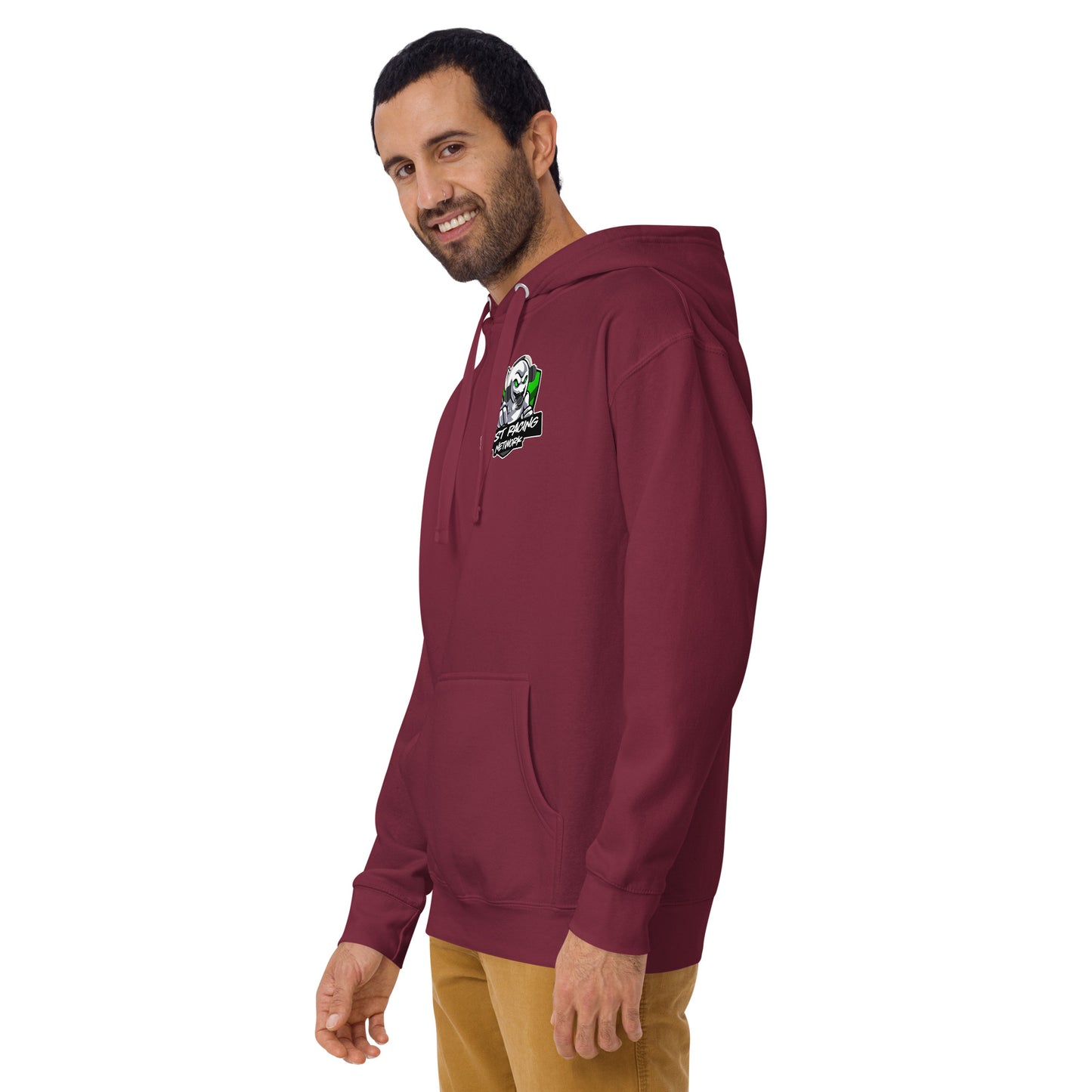 Green Ghost Racing Network Unisex Premium Hoodie | Cotton Heritage M2580