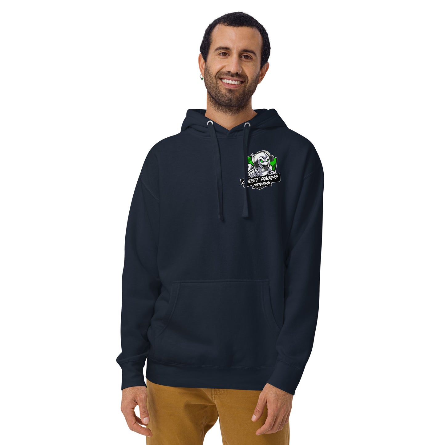 Green Ghost Racing Network Unisex Premium Hoodie | Cotton Heritage M2580
