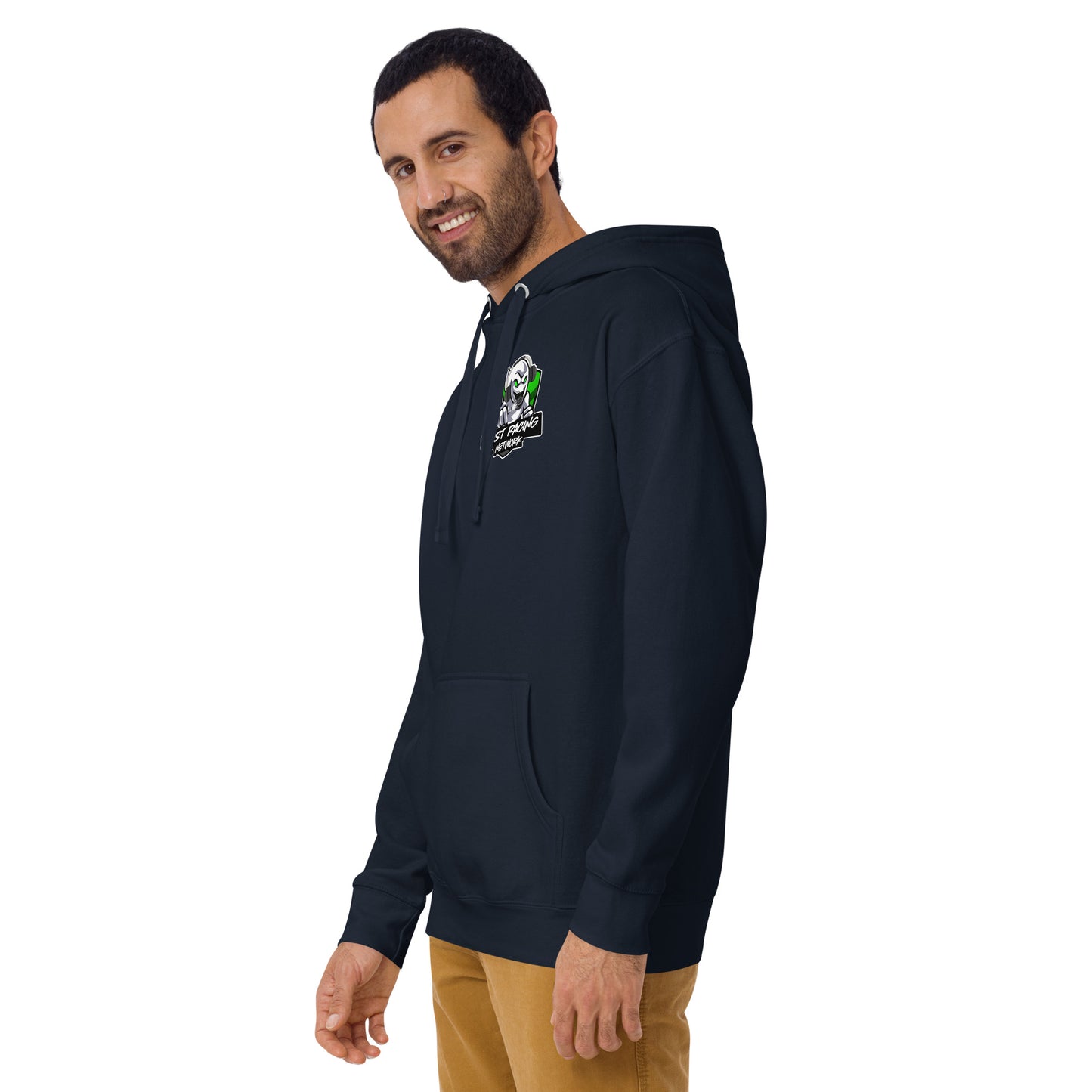 Green Ghost Racing Network Unisex Premium Hoodie | Cotton Heritage M2580