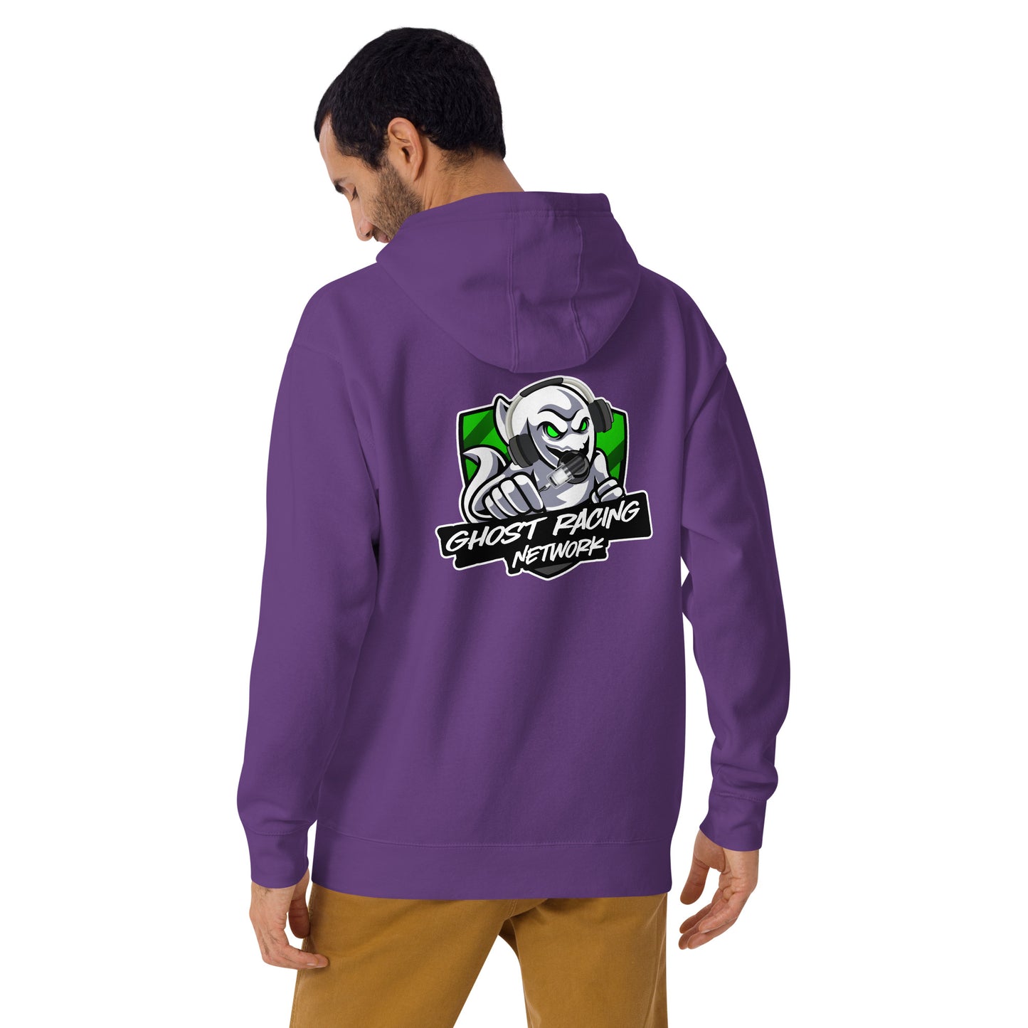 Green Ghost Racing Network Unisex Premium Hoodie | Cotton Heritage M2580