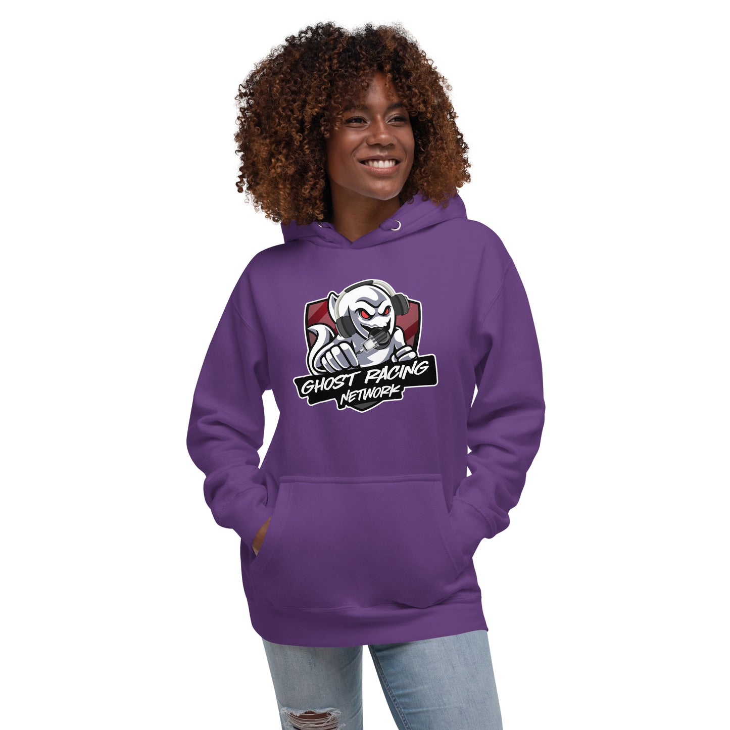 Ghost Racing Network Unisex Premium Hoodie | Cotton Heritage M2580