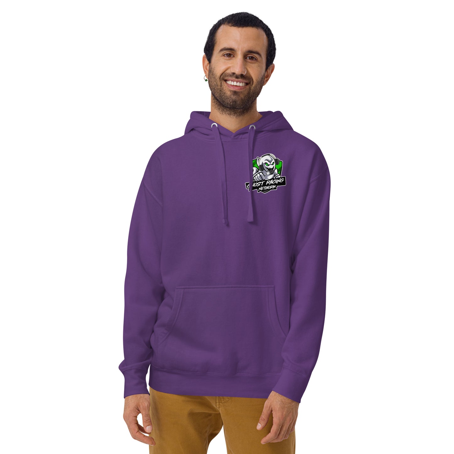 Green Ghost Racing Network Unisex Premium Hoodie | Cotton Heritage M2580