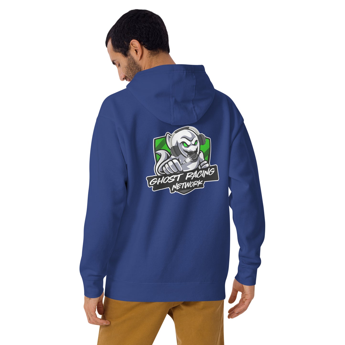 Green Ghost Racing Network Unisex Premium Hoodie | Cotton Heritage M2580