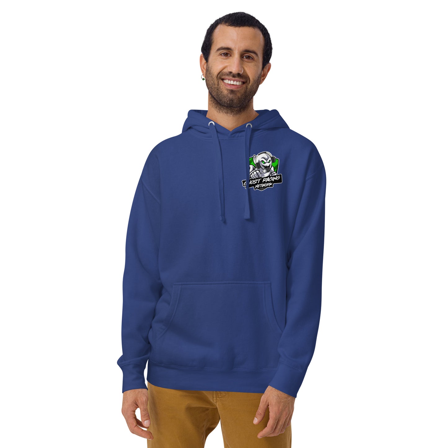 Green Ghost Racing Network Unisex Premium Hoodie | Cotton Heritage M2580