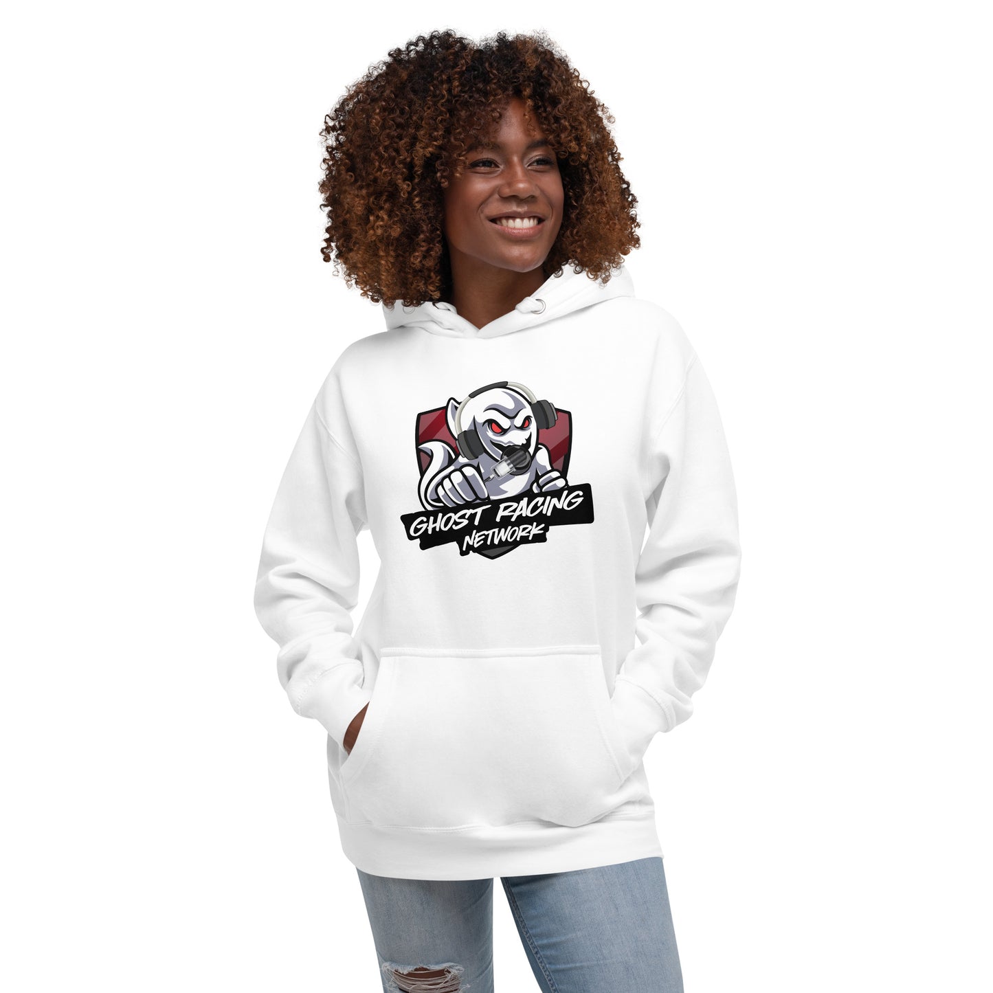 Ghost Racing Network Unisex Premium Hoodie | Cotton Heritage M2580