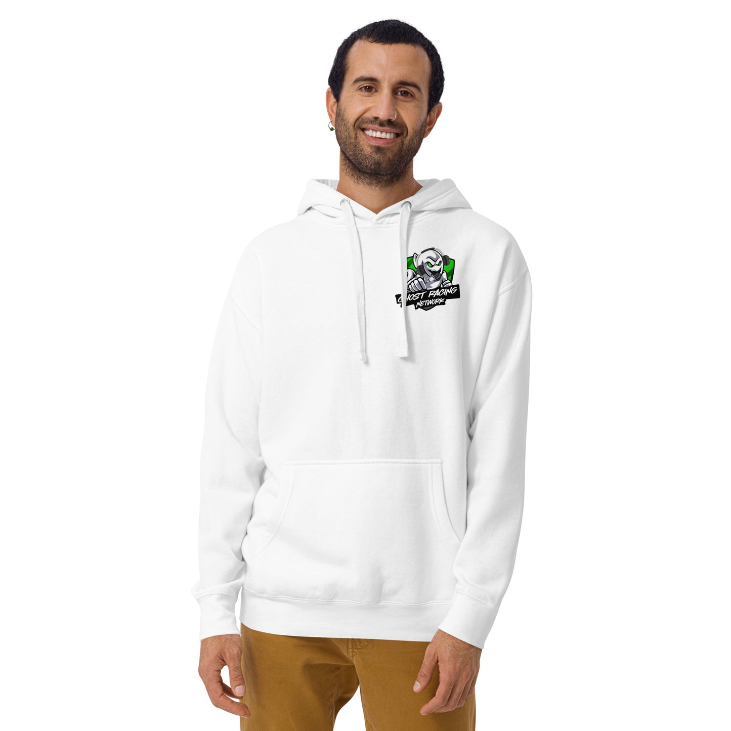 Green Ghost Racing Network Unisex Premium Hoodie | Cotton Heritage M2580